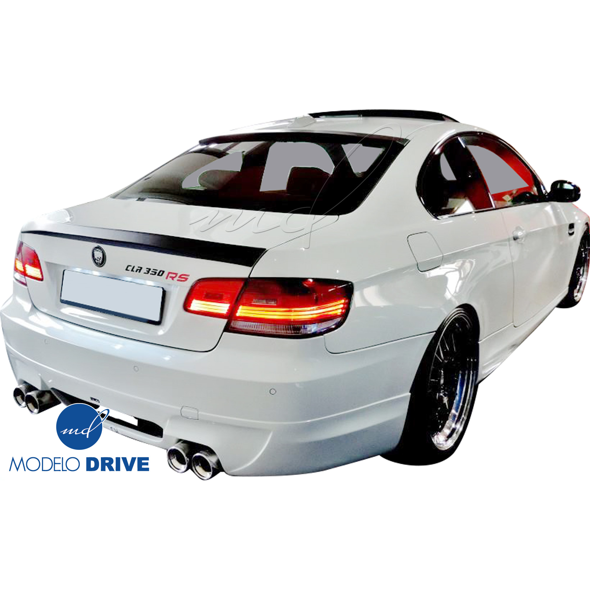 ModeloDrive FRP LUMM 350RS Rear Bumper > BMW 3-Series E92 2007-2010 > 2dr - Image 4