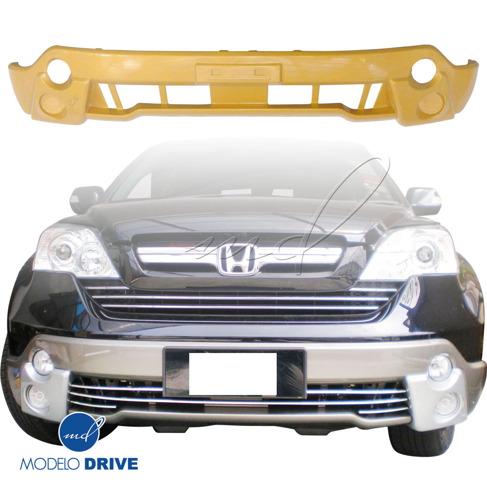 ModeloDrive FRP MUGE Front Add-on Valance > Honda CR-V 2007-2009 - Image 1