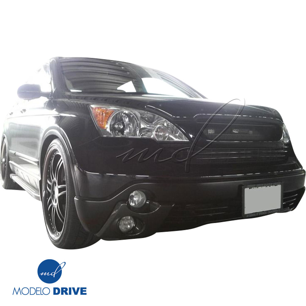 ModeloDrive FRP MUGE Front Add-on Valance > Honda CR-V 2007-2009 - Image 4