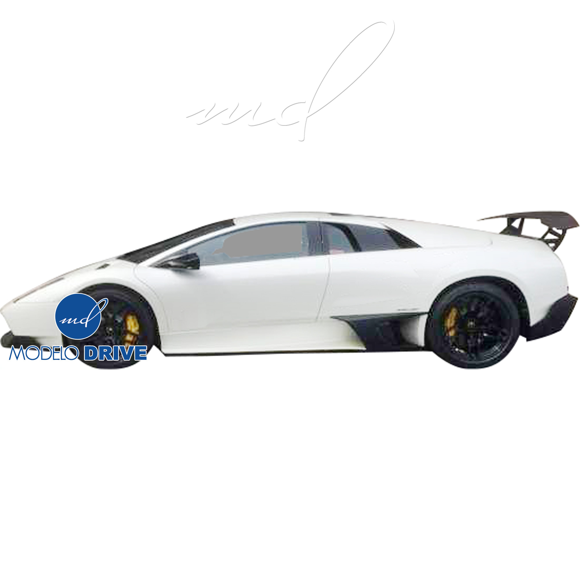 ModeloDrive FRP LP670-SV Side Skirts 6pc > Lamborghini Murcielago 2004-2011 - Image 2