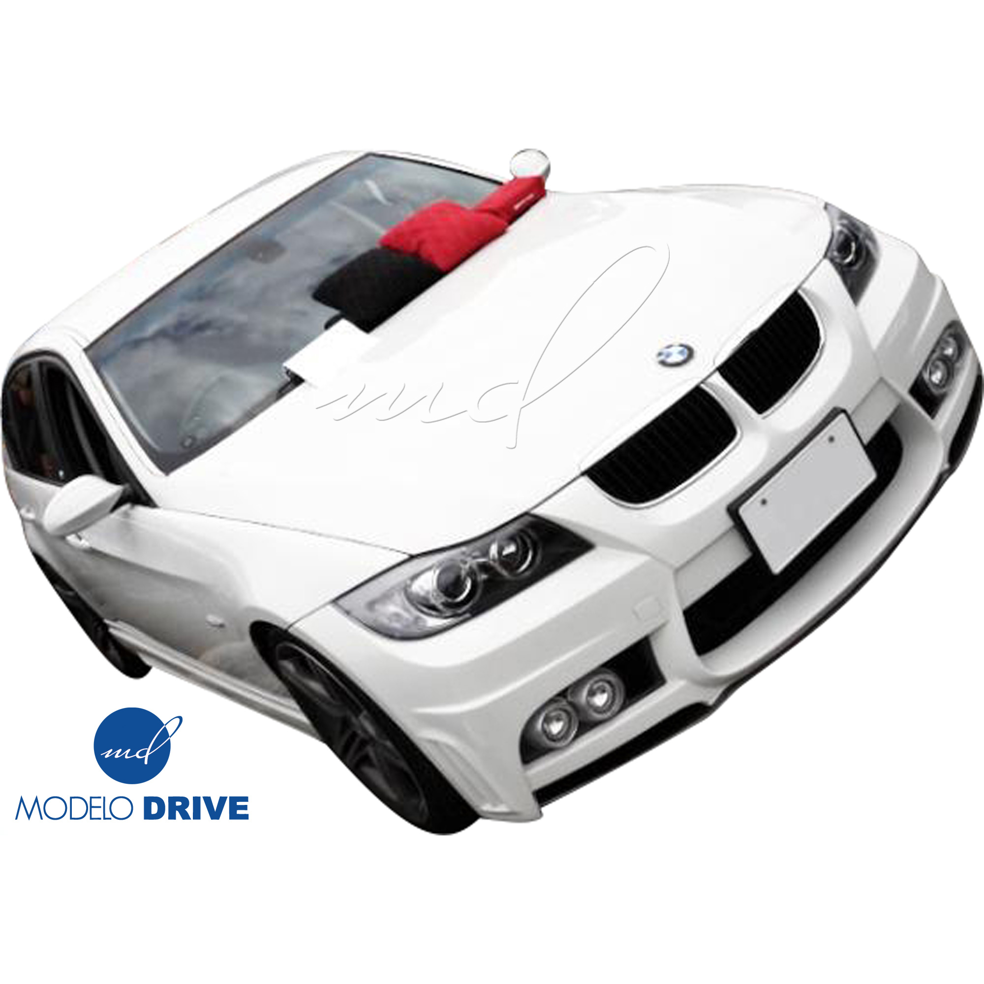 ModeloDrive FRP WAL BISO Front Bumper > BMW 3-Series E90 2007-2010> 4dr - Image 14