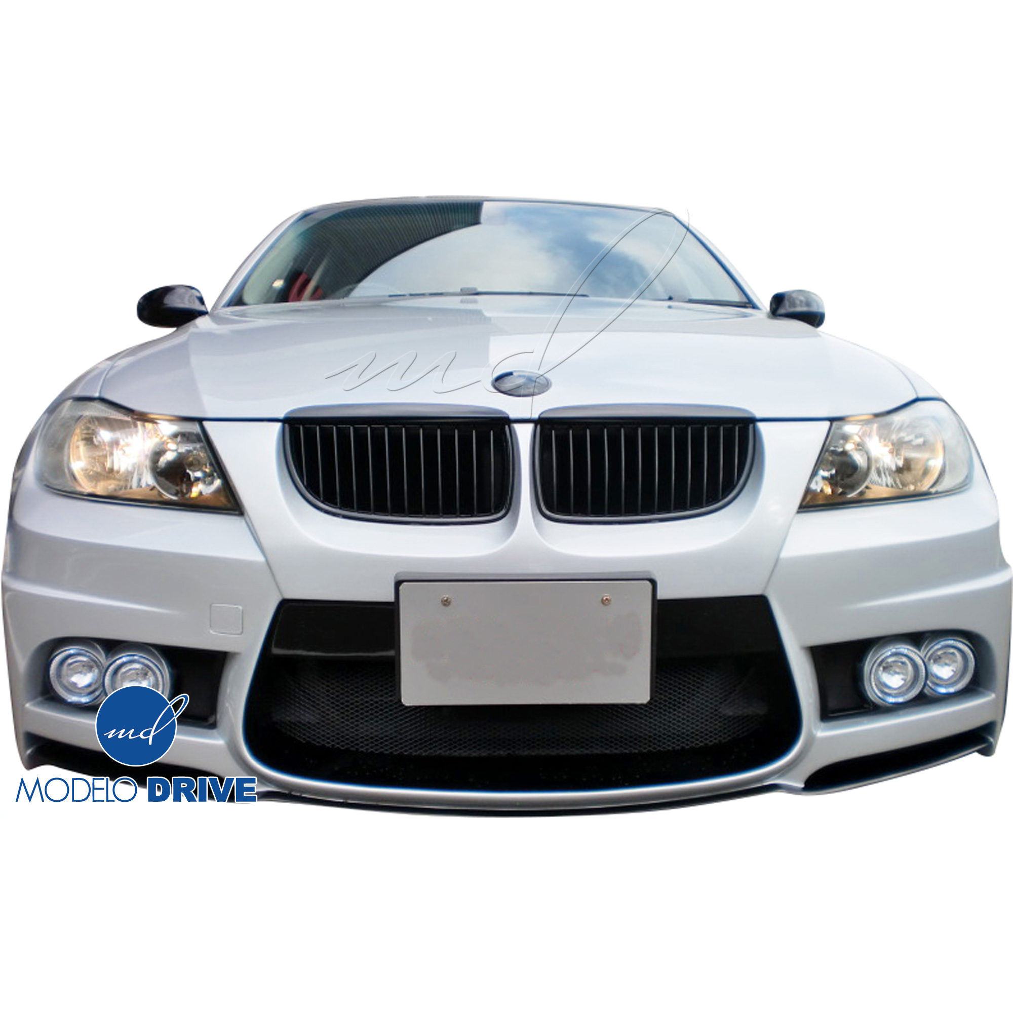 ModeloDrive FRP WAL BISO Front Bumper > BMW 3-Series E90 2007-2010> 4dr - Image 2
