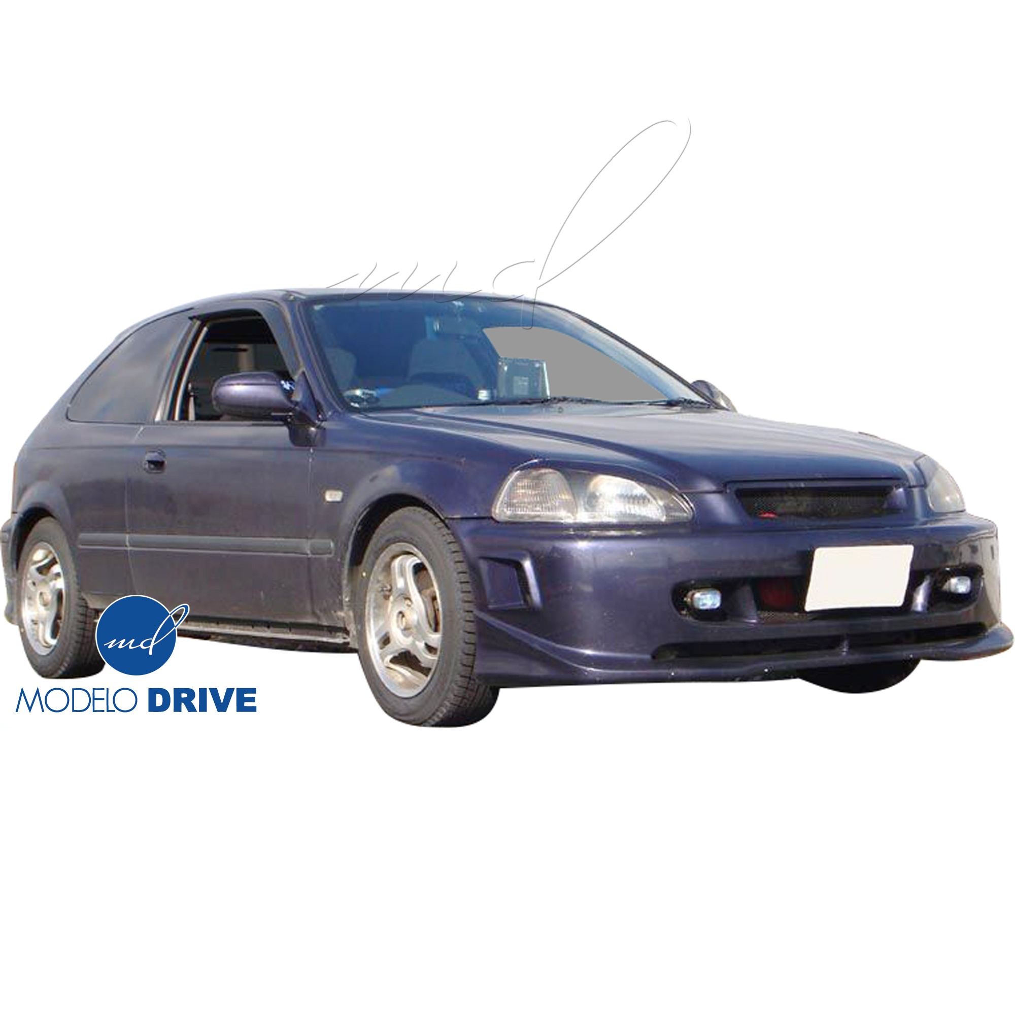 ModeloDrive FRP ZEA Front Bumper > Honda Civic EK9 1996-1998 > 3-Door Hatch - Image 5