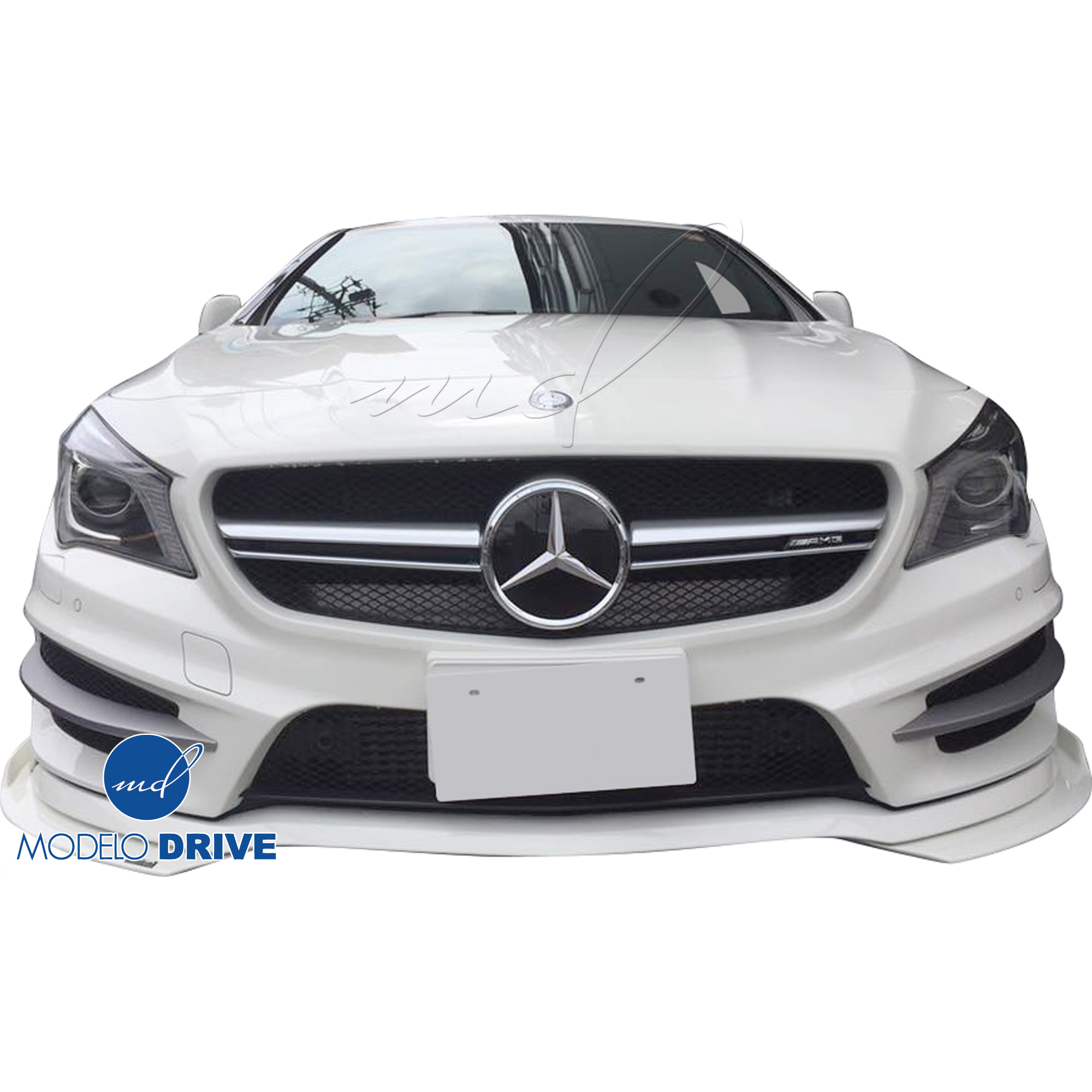ModeloDrive FRP PIEC Front Strakes > Mercedes-Benz CLA-Class C117 2014-2017 - Image 3