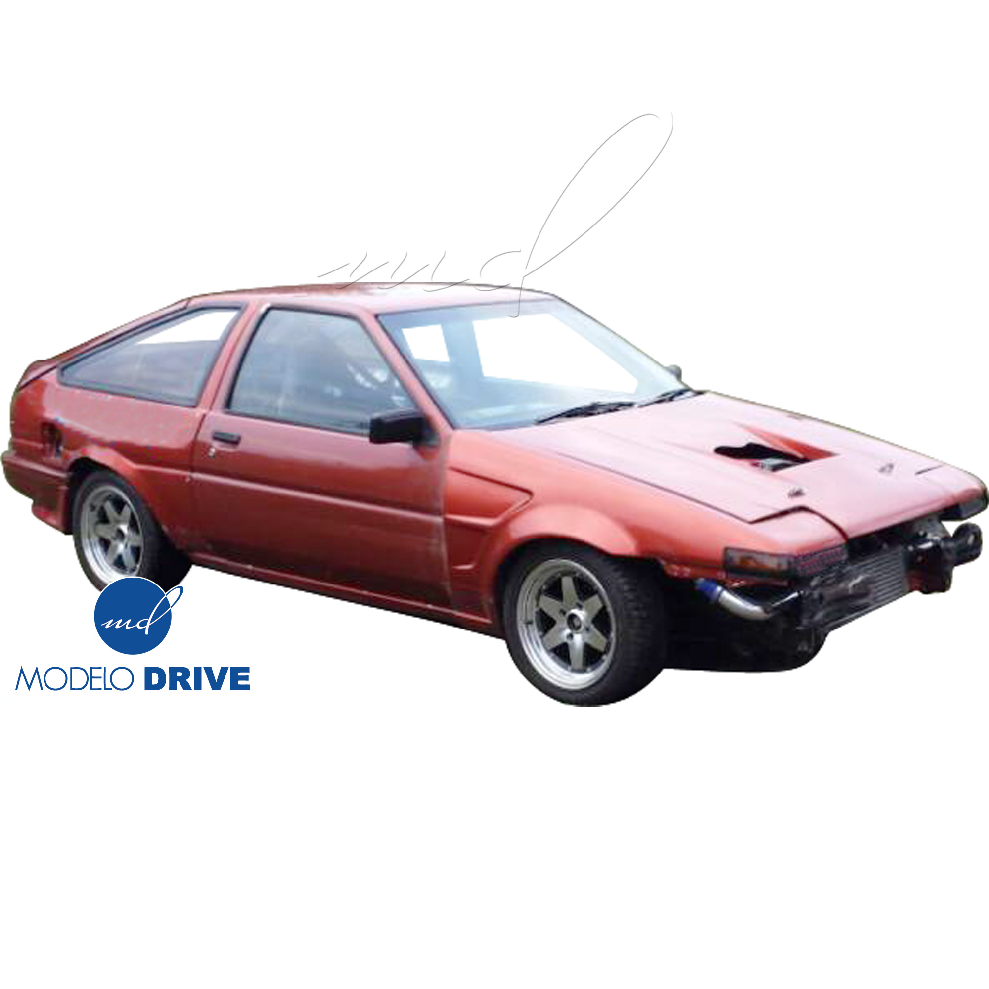 ModeloDrive FRP DMA D1 Wide Body 30mm Fenders (front) > Toyota Corolla AE86 1984-1987 > 2/3dr - Image 10