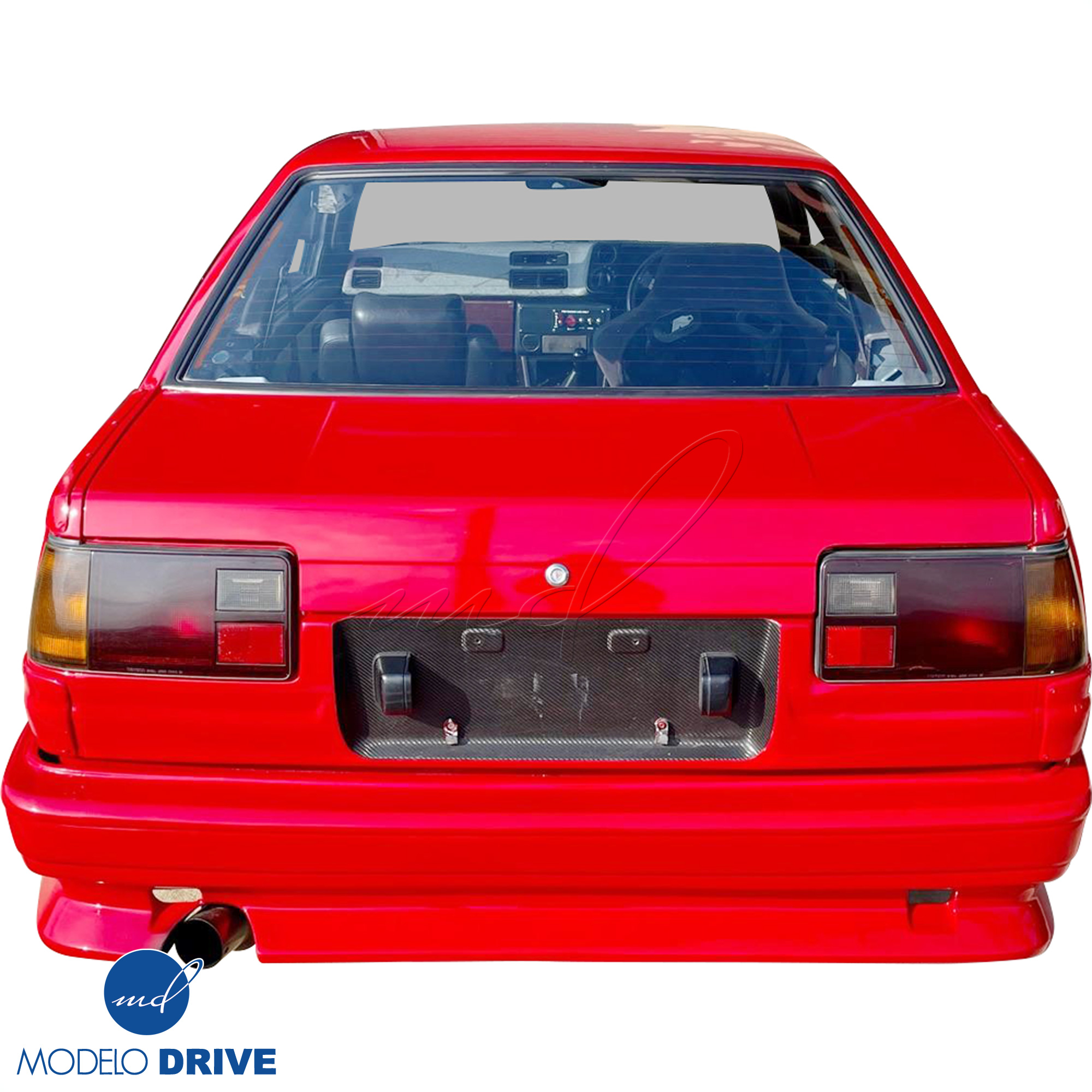 ModeloDrive FRP DMA Wide Body 40mm Fenders (rear) > Toyota Corolla AE86 1984-1987 > 2dr Coupe - Image 7