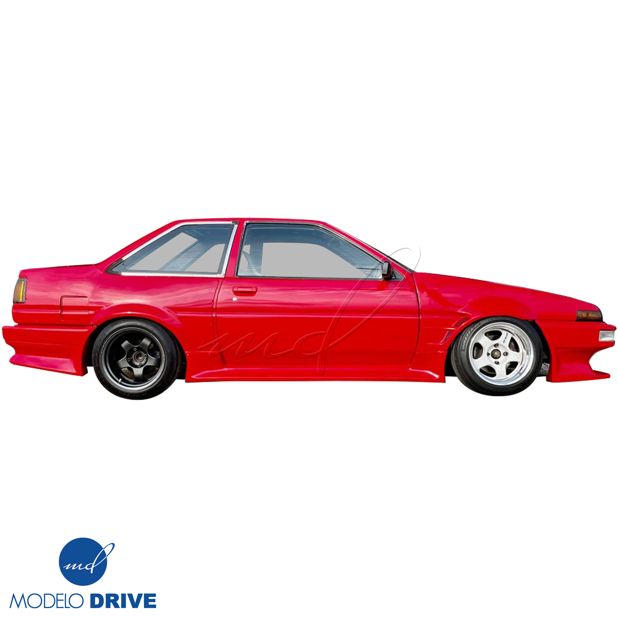ModeloDrive FRP DMA Wide Body 40mm Fenders (rear) > Toyota Corolla AE86 1984-1987 > 2dr Coupe - Image 12
