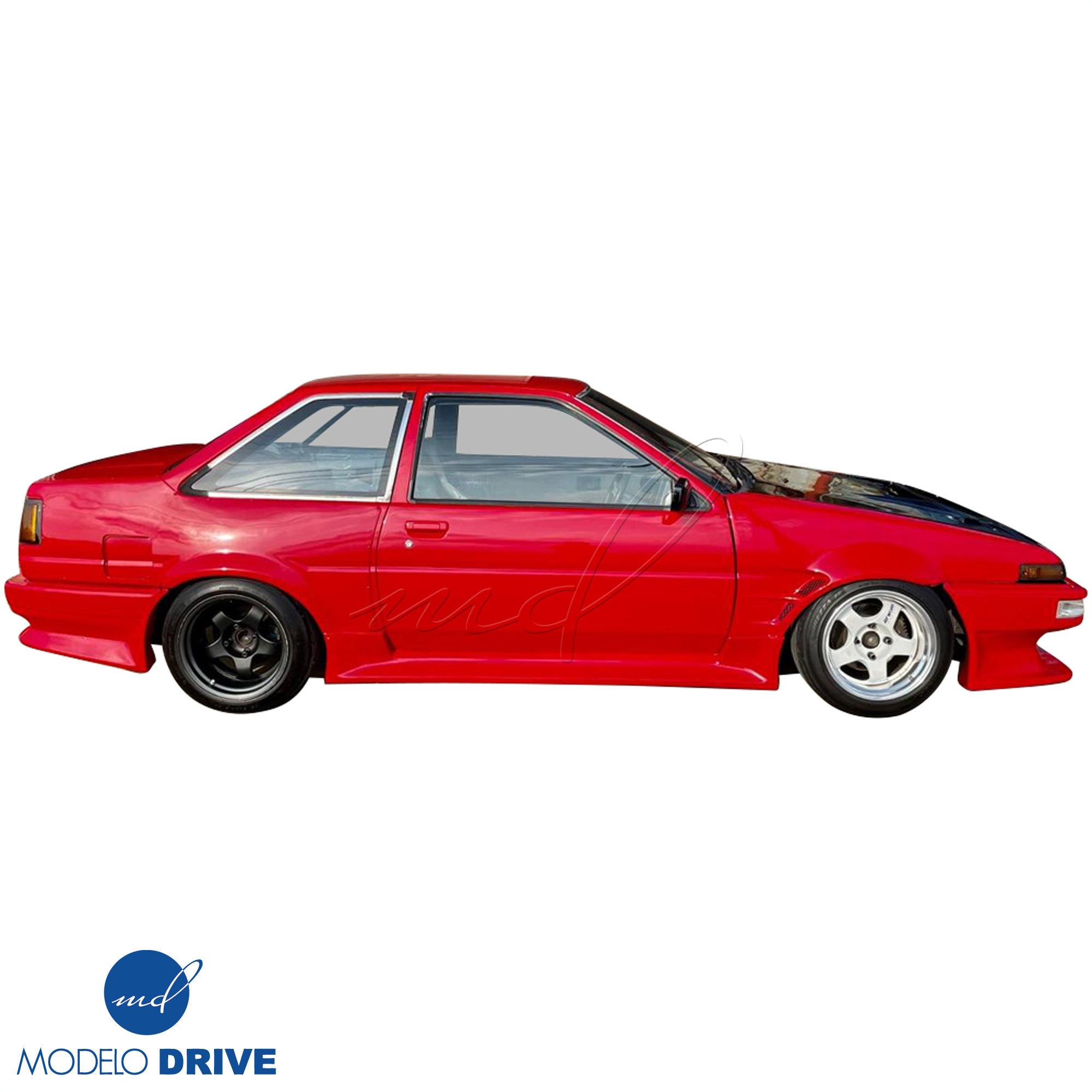 ModeloDrive FRP DMA Wide Body 40mm Fenders (rear) > Toyota Corolla AE86 1984-1987 > 2dr Coupe - Image 13