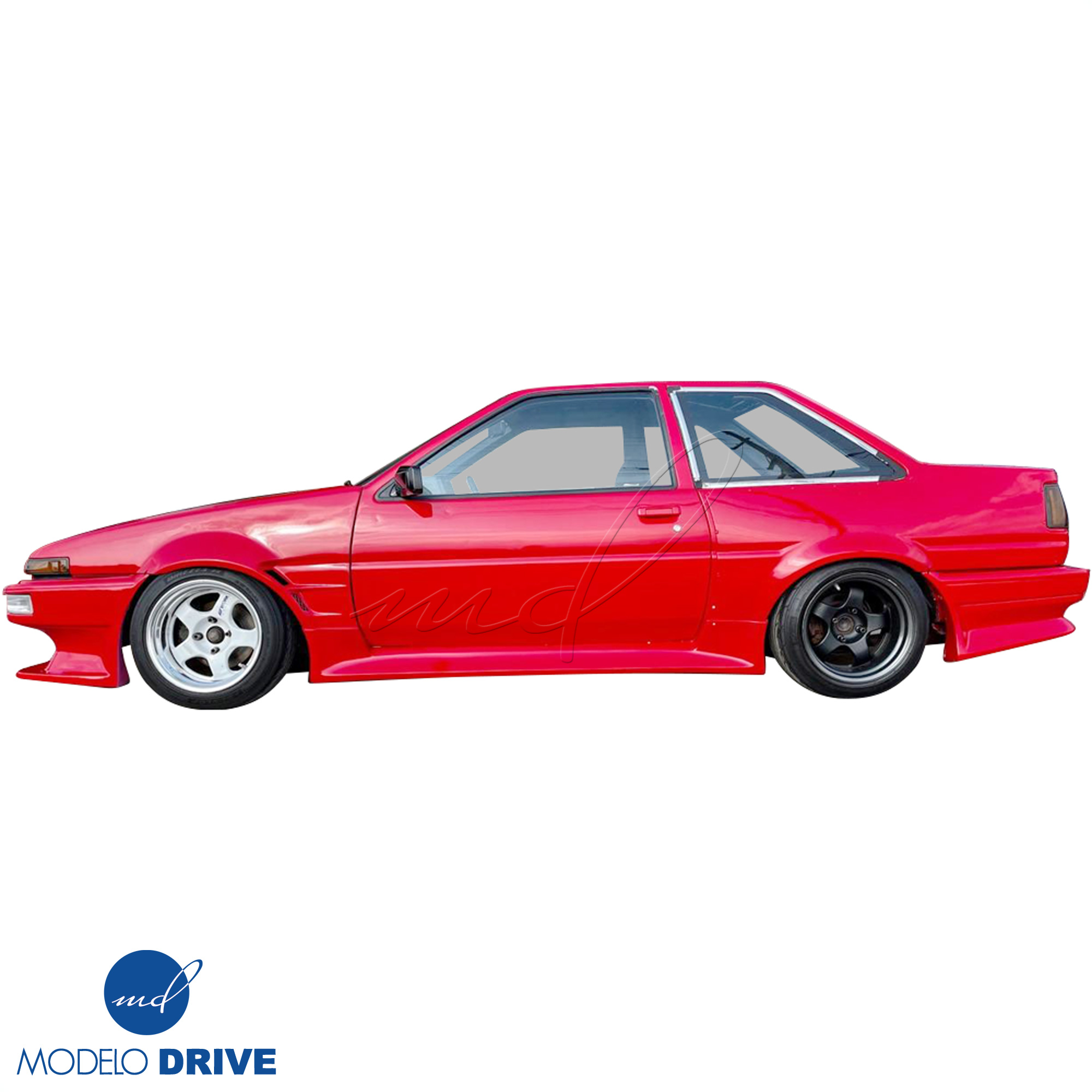 ModeloDrive FRP DMA Wide Body 40mm Fenders (rear) > Toyota Corolla AE86 1984-1987 > 2dr Coupe - Image 14