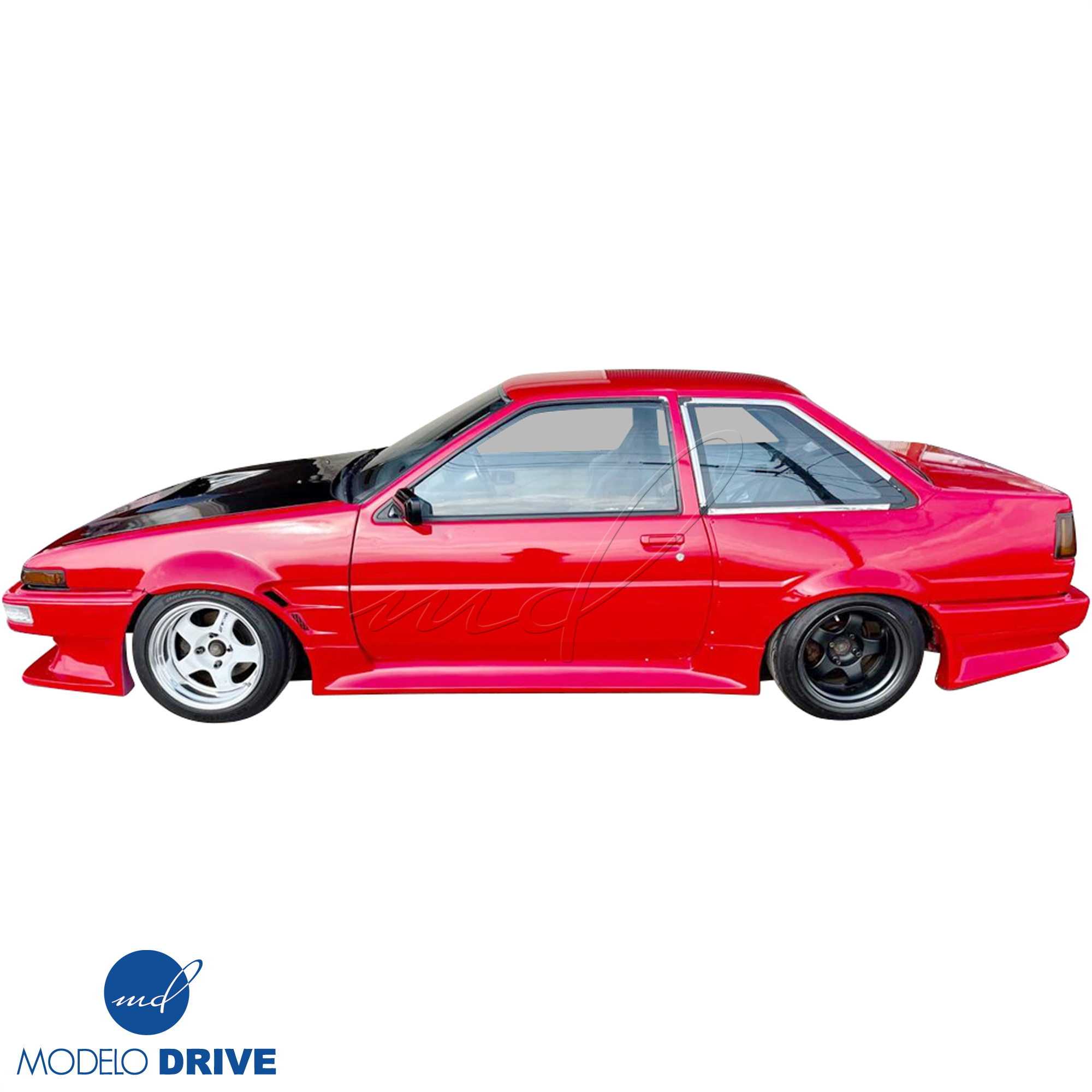 ModeloDrive FRP DMA Wide Body 40mm Fenders (rear) > Toyota Corolla AE86 1984-1987 > 2dr Coupe - Image 15