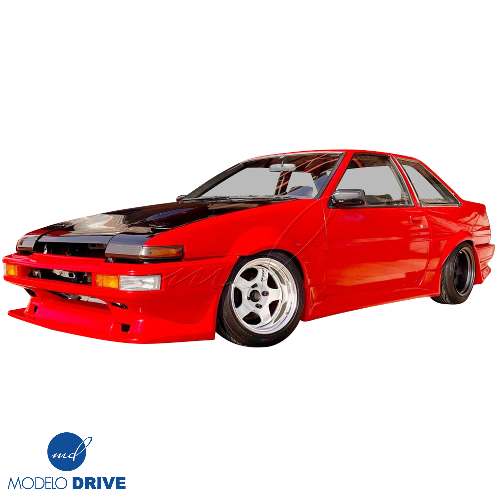 ModeloDrive FRP DMA Wide Body 40mm Fenders (rear) > Toyota Corolla AE86 1984-1987 > 2dr Coupe - Image 26