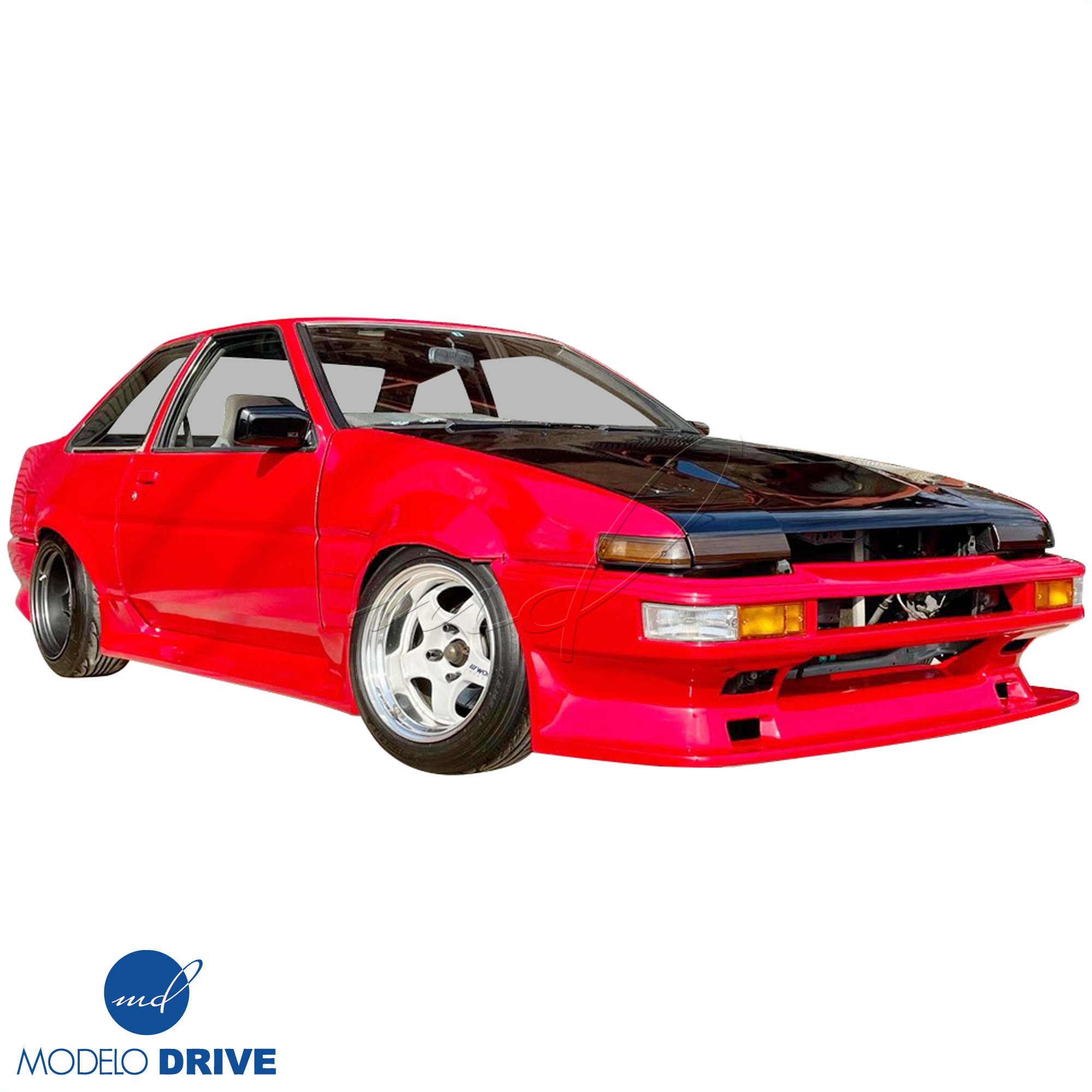 ModeloDrive FRP DMA Wide Body 40mm Fenders (rear) > Toyota Corolla AE86 1984-1987 > 2dr Coupe - Image 17