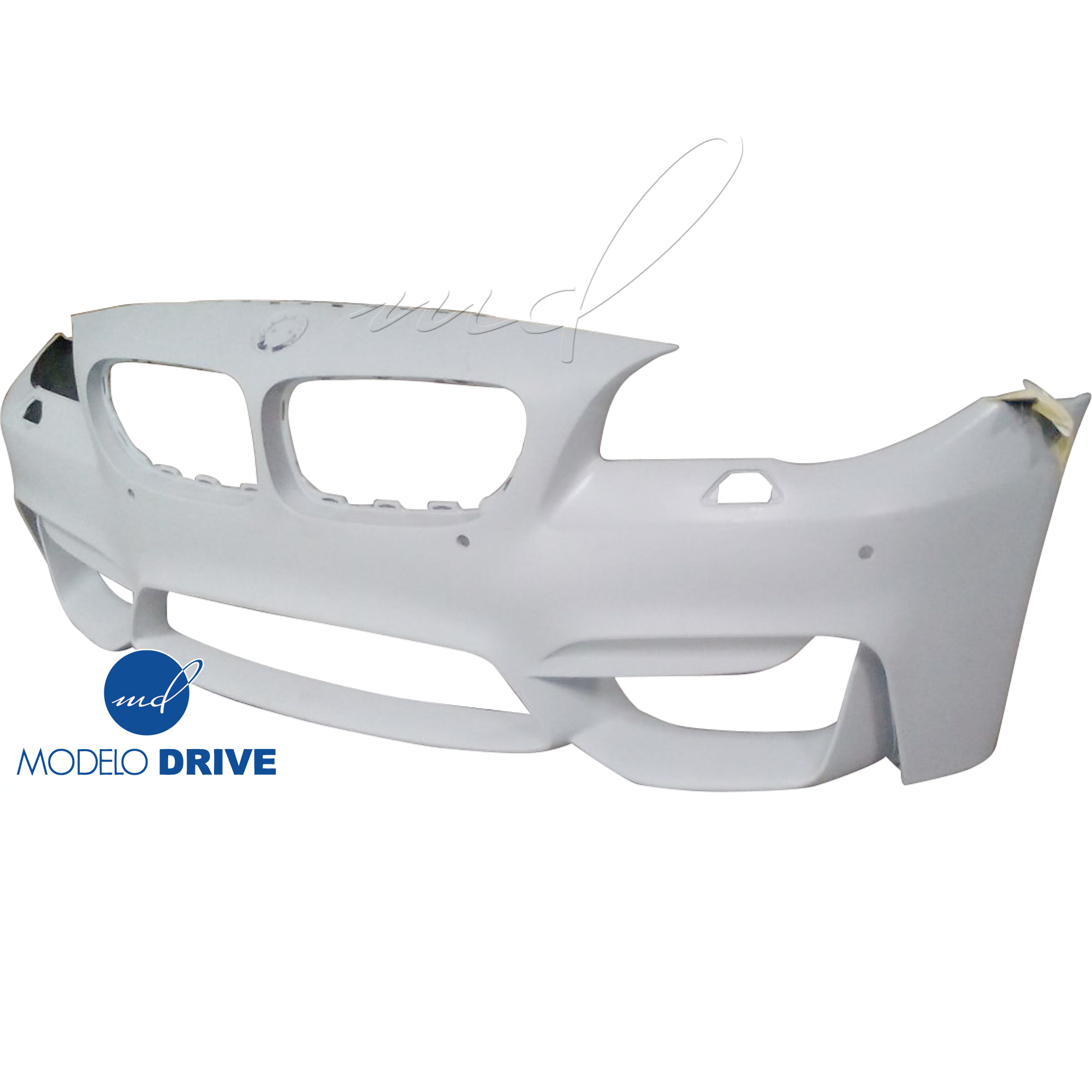 ModeloDrive FRP Type-M4 Style Front Bumper > BMW 5-Series F10 2011-2016 > 4dr - Image 3