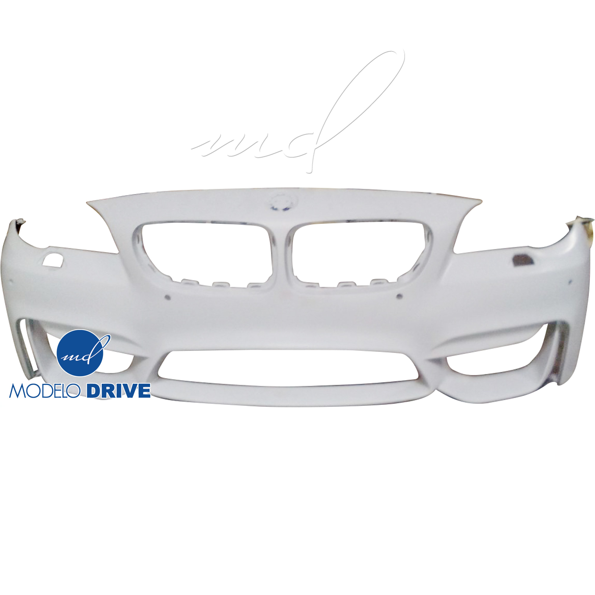 ModeloDrive FRP Type-M4 Style Front Bumper > BMW 5-Series F10 2011-2016 > 4dr - Image 4