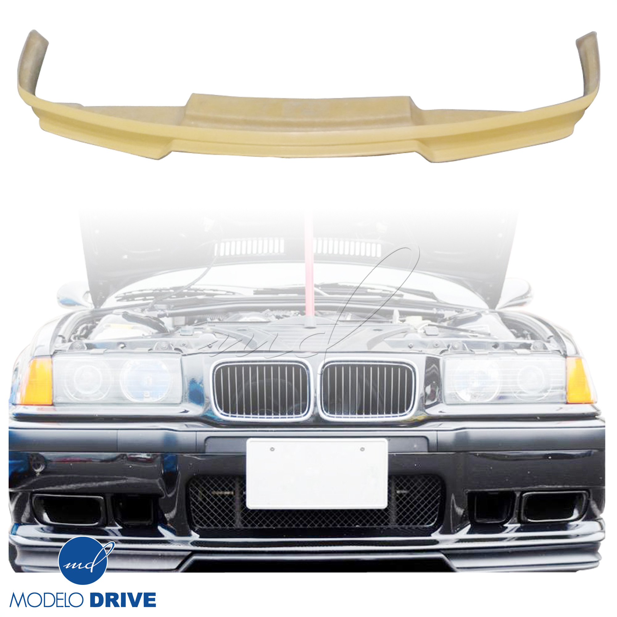 ModeloDrive FRP RIEG GT CUP Front Valance Add-on > BMW M3 E36 1992-1998 > 2dr - Image 4