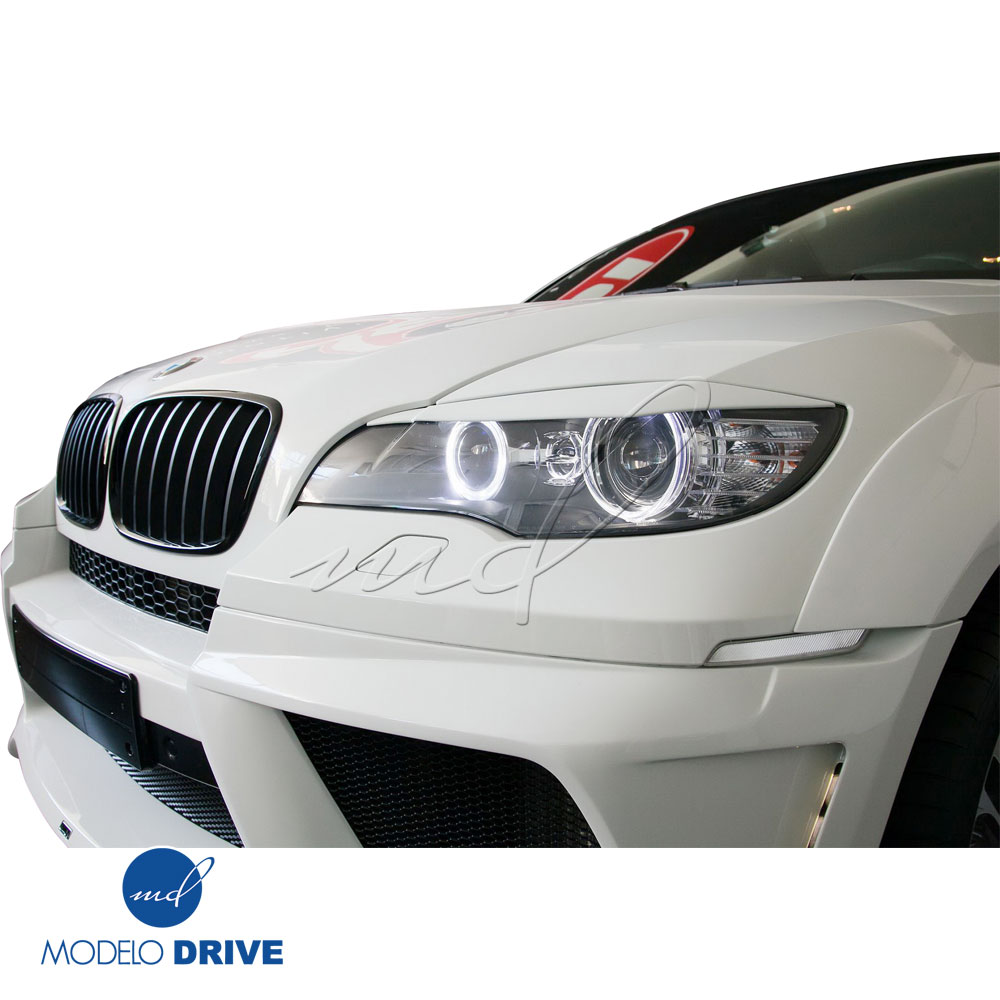 ModeloDrive FRP LUMM Wide Body Front Bumper > BMW X6 2008-2014 > 5dr - Image 3