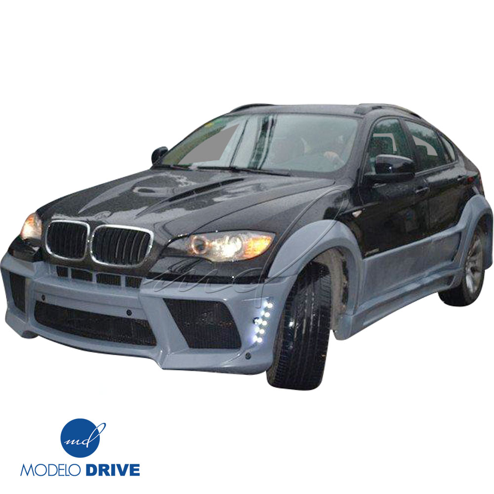 ModeloDrive FRP LUMM Wide Body Front Bumper > BMW X6 2008-2014 > 5dr - Image 13