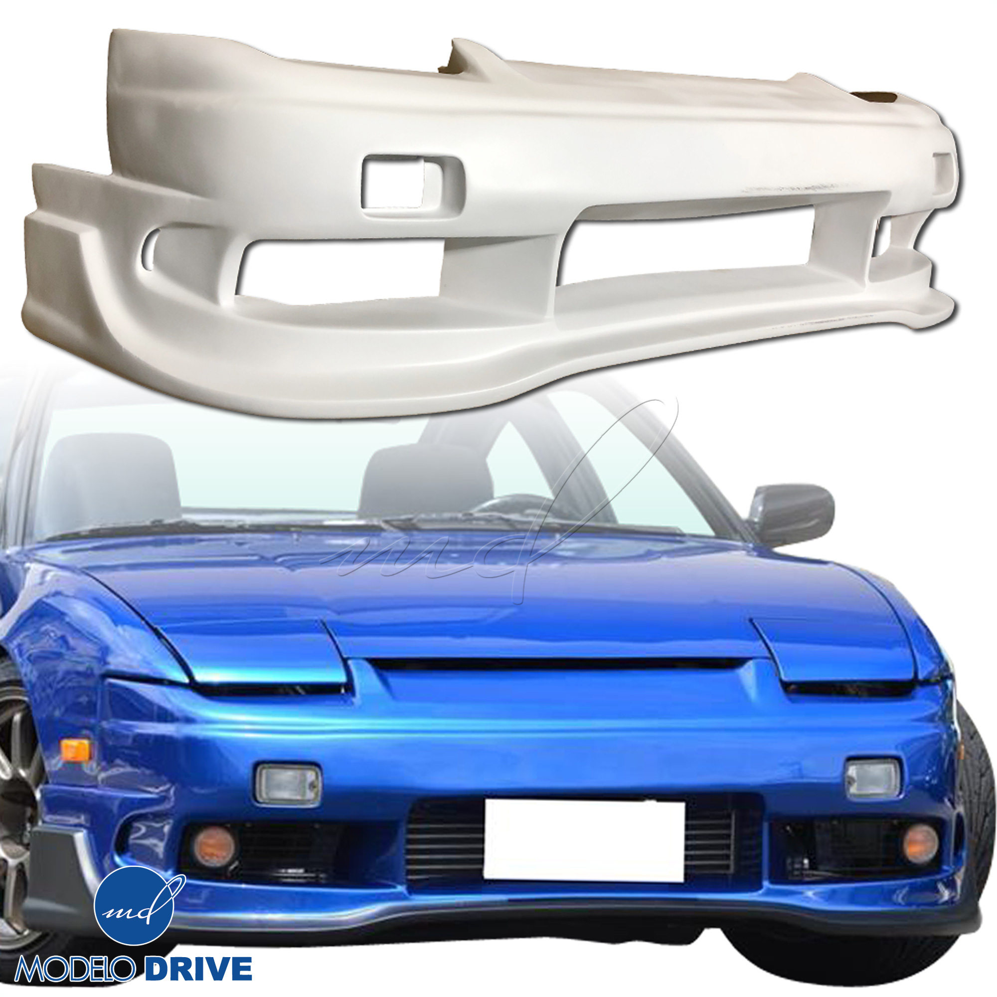 ModeloDrive FRP ORI RACE Front Bumper > Nissan 240SX 1989-1994 > 2/3dr - Image 21