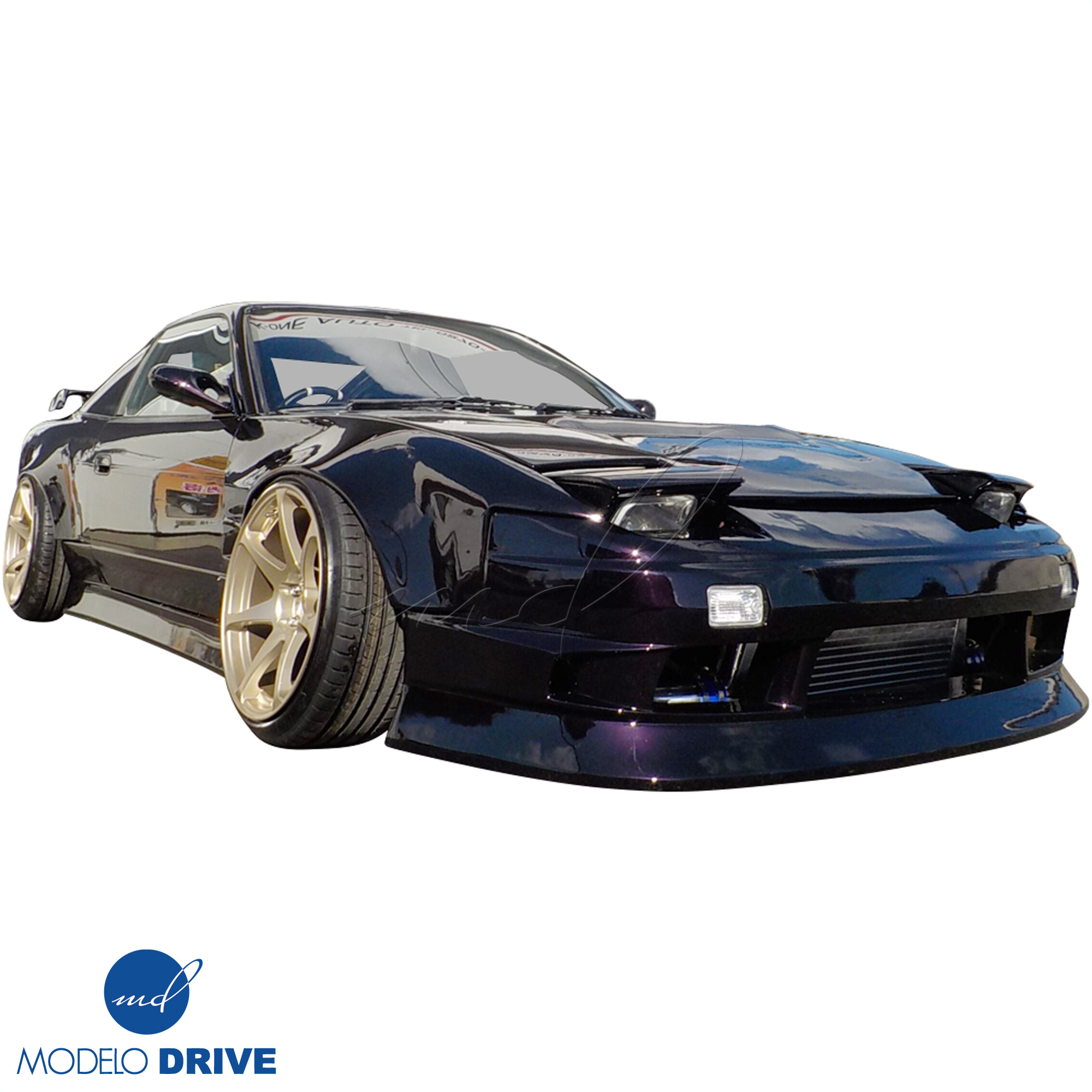 ModeloDrive FRP ORI t4 75mm Wide Body Fenders (front) > Nissan 240SX 1989-1994 > 2/3dr - Image 2