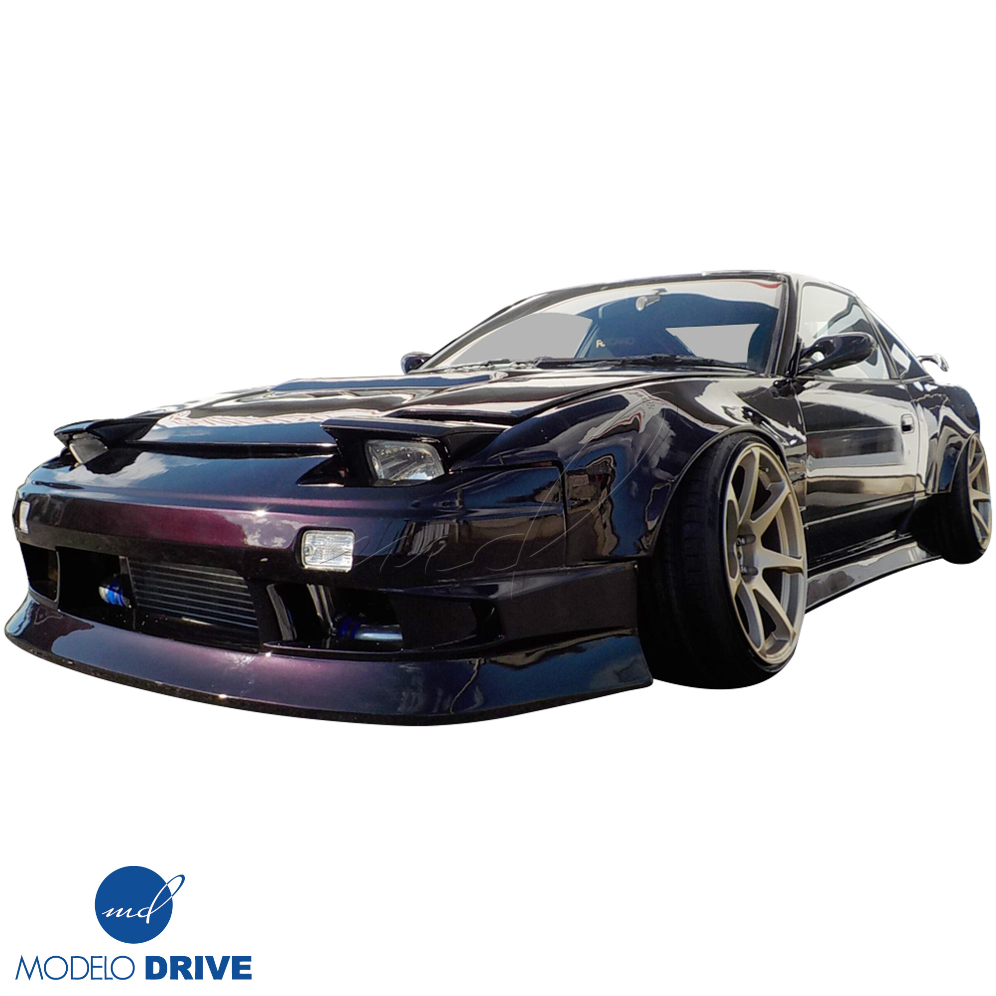 ModeloDrive FRP ORI t4 75mm Wide Body Fenders (front) > Nissan 240SX 1989-1994 > 2/3dr - Image 3