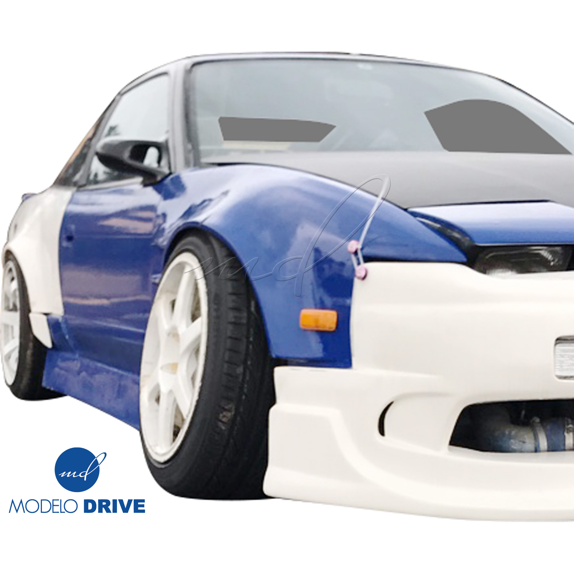 ModeloDrive FRP ORI t4 75mm Wide Body Fenders (front) > Nissan 240SX 1989-1994 > 2/3dr - Image 8