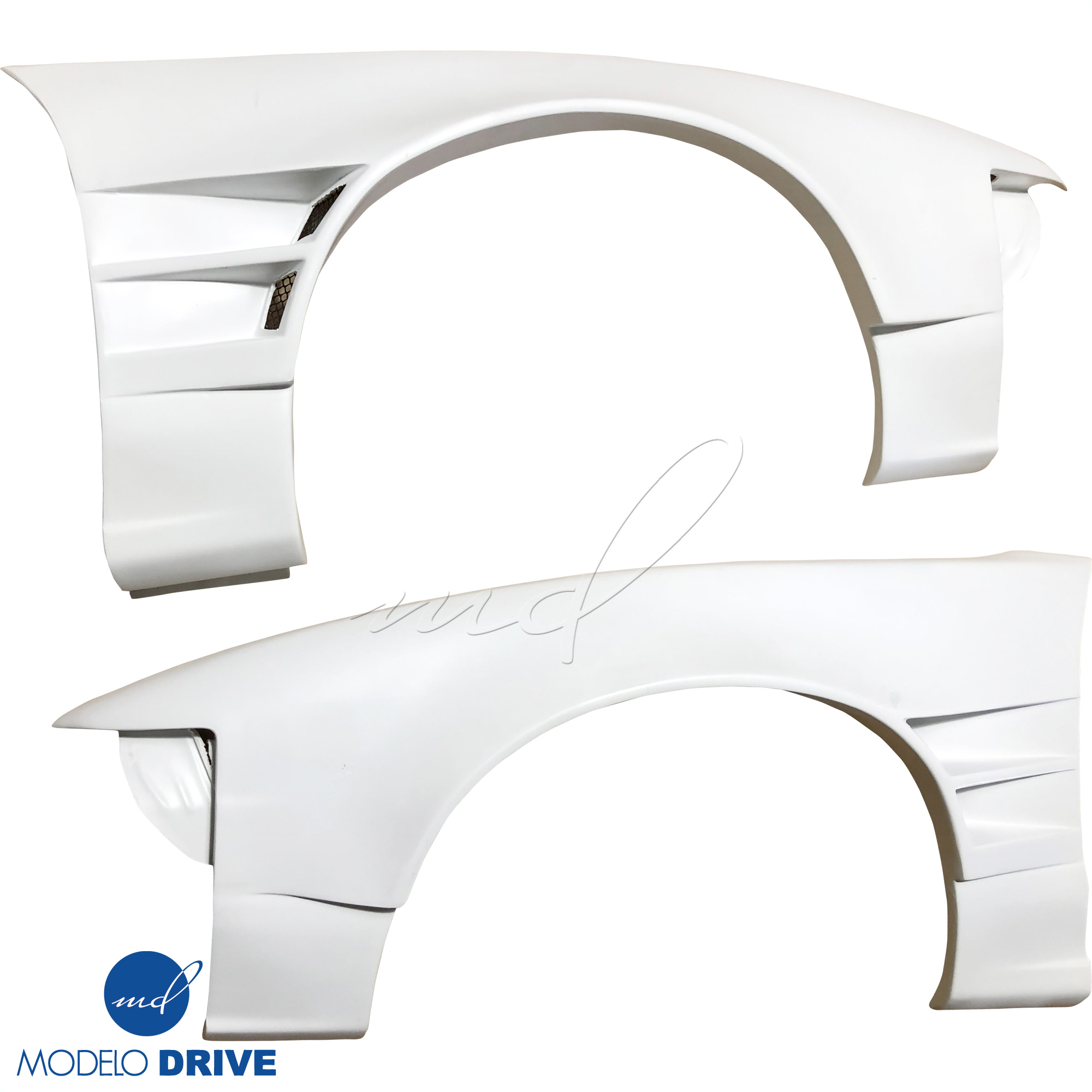 ModeloDrive FRP ORI t4 75mm Wide Body Fenders (front) > Nissan 240SX 1989-1994 > 2/3dr - Image 16