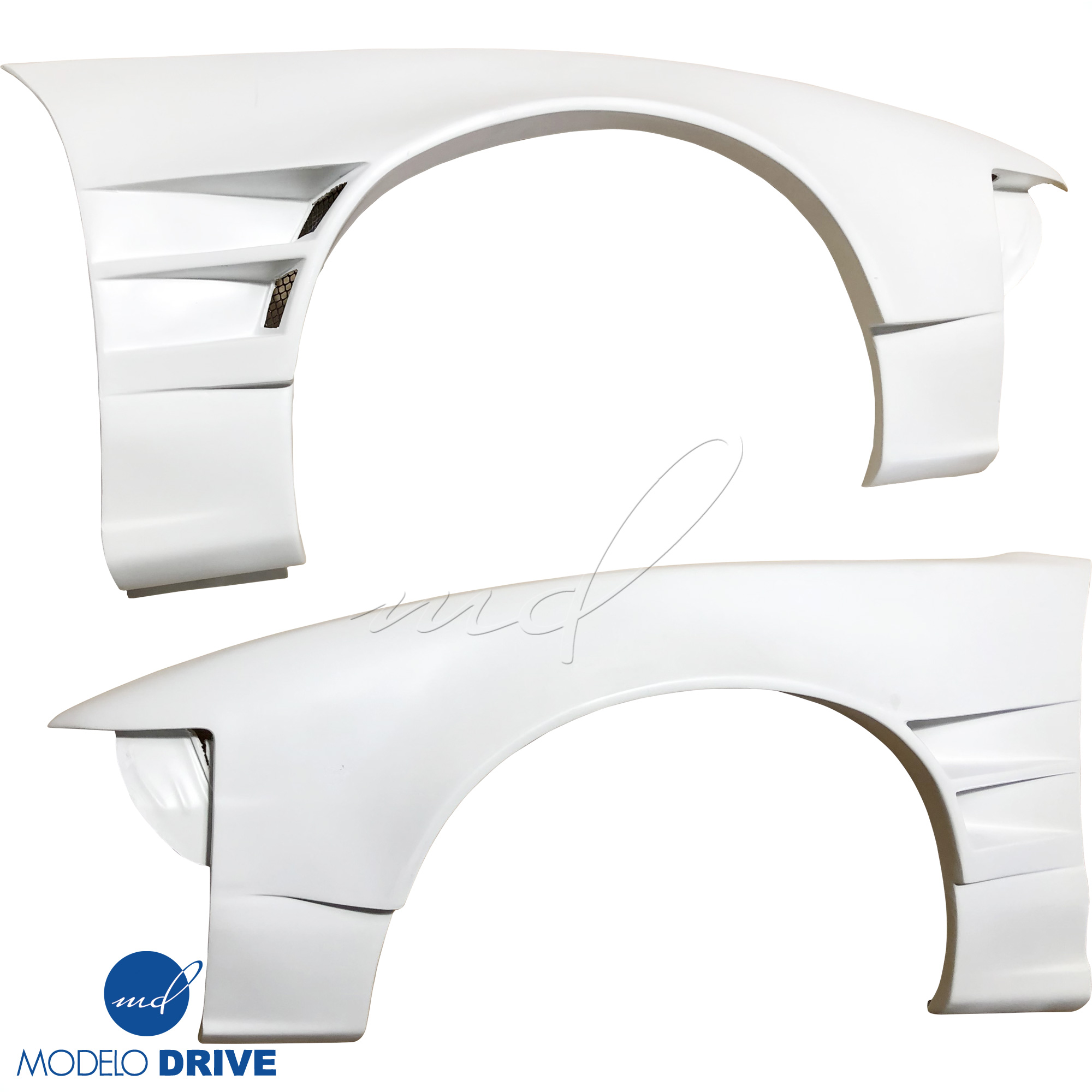 ModeloDrive FRP ORI t4 75mm Wide Body Fenders (front) > Nissan 240SX 1989-1994 > 2/3dr - Image 17