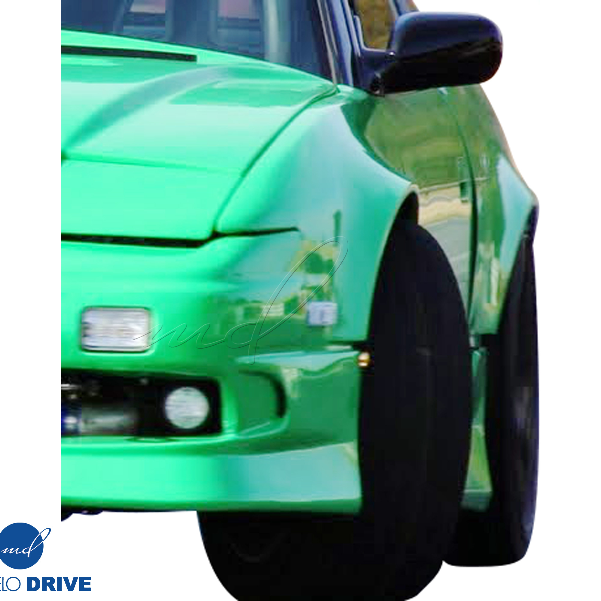 ModeloDrive FRP ORI t4 75mm Wide Body Fenders (front) > Nissan 240SX 1989-1994 > 2/3dr - Image 22