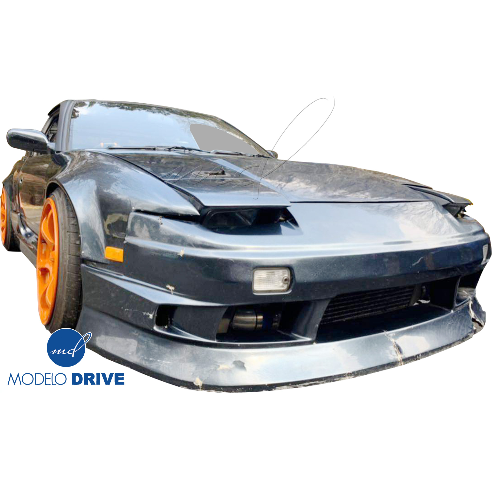 ModeloDrive FRP ORI t4 75mm Wide Body Fenders (front) > Nissan 240SX 1989-1994 > 2/3dr - Image 28
