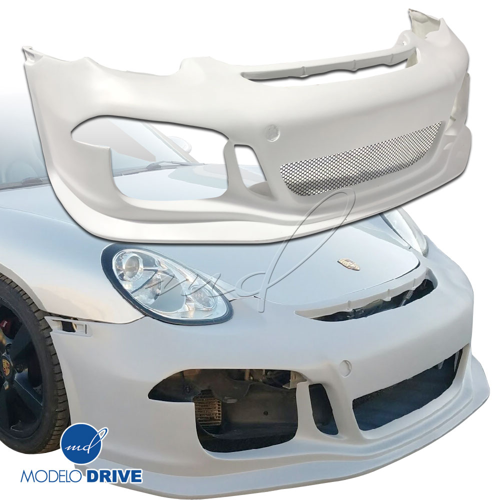 ModeloDrive FRP GT3-Look Front Bumper > Porsche Cayman 987 2006-2008 - Image 8
