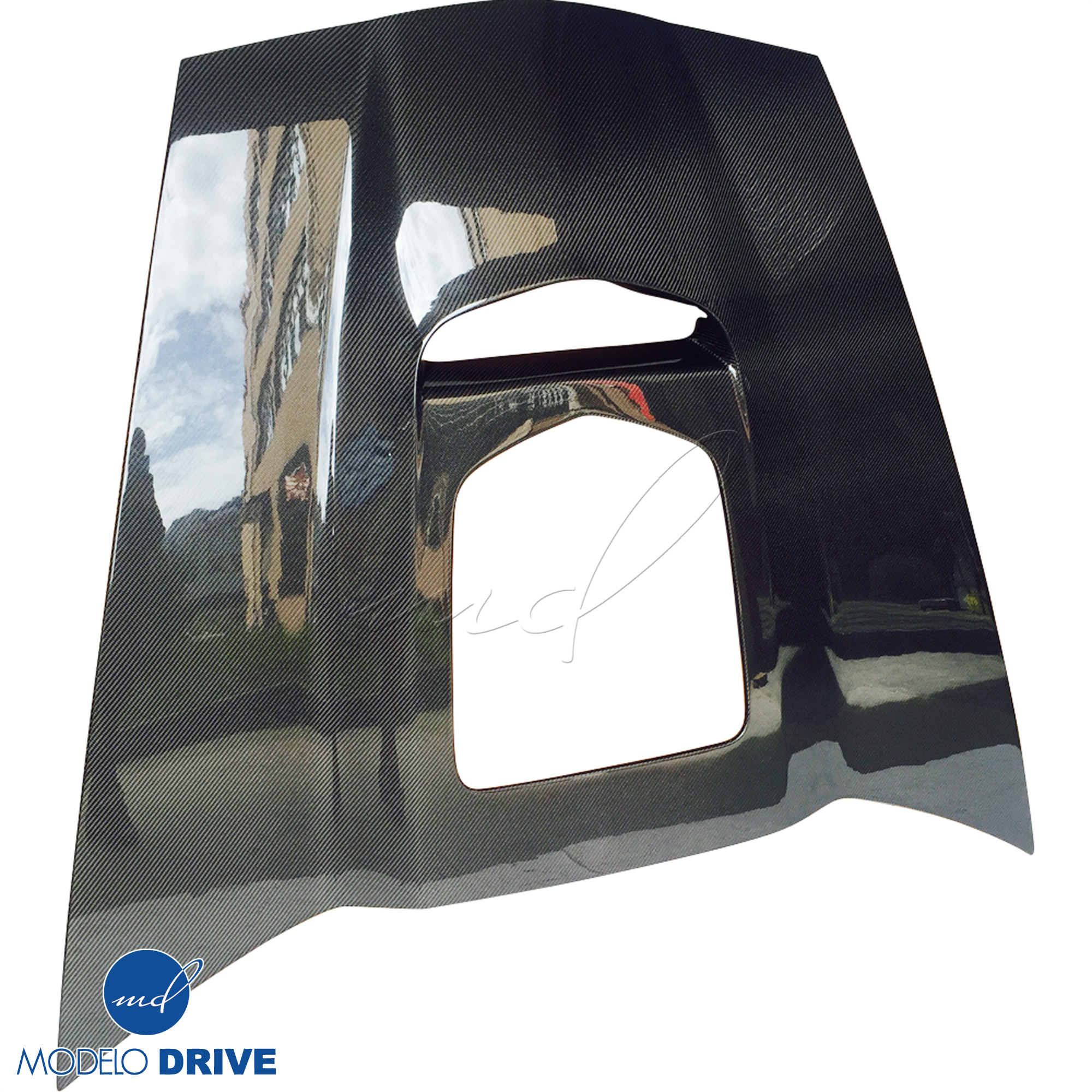 ModeloDrive Carbon Fiber ZR1 SV Hood > Chevrolet Corvette C6 2005-2013 - Image 9