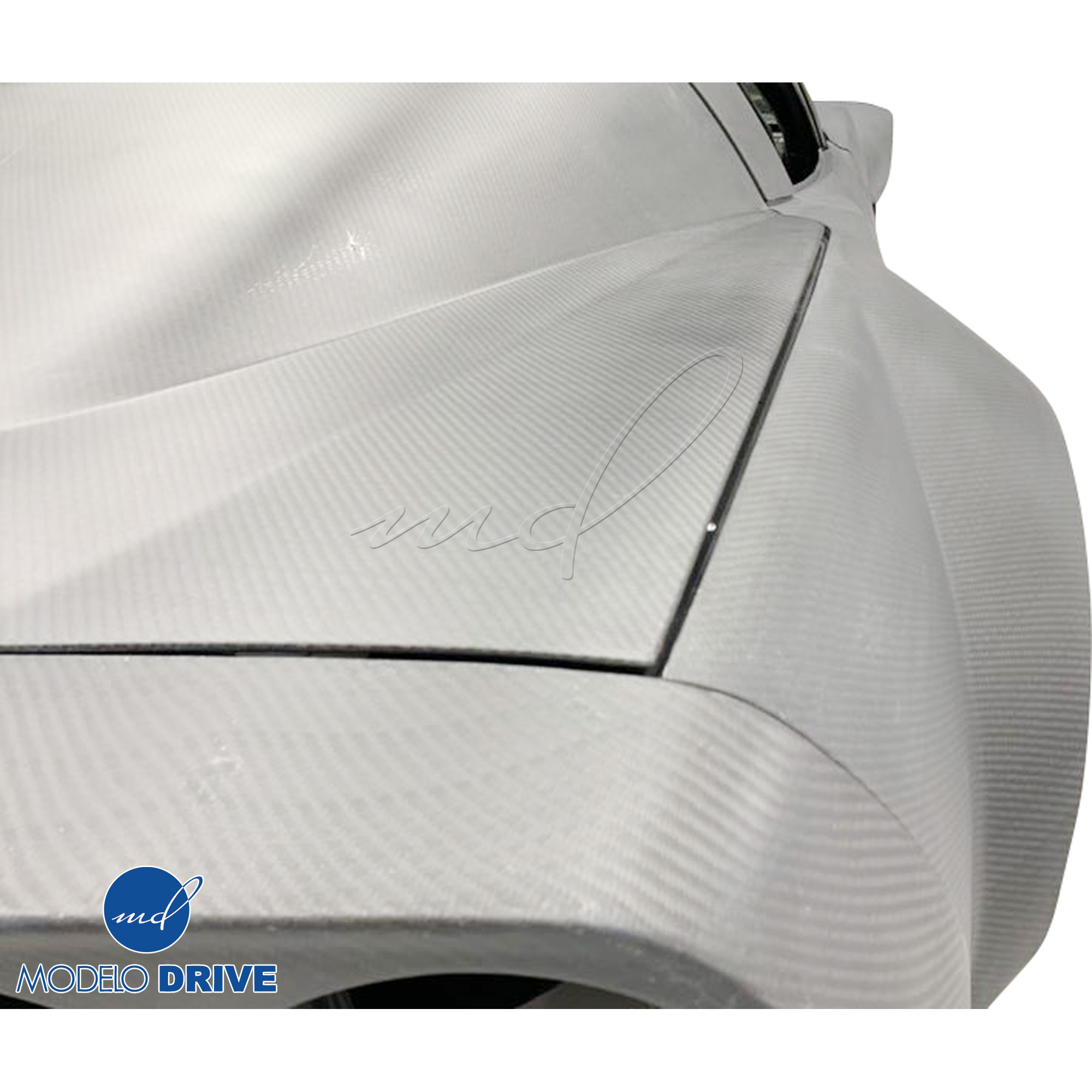 ModeloDrive Carbon Fiber GT3-XL Wide Body Fenders (rear) 2pc > Chevrolet Corvette C6 2005-2013 - Image 1