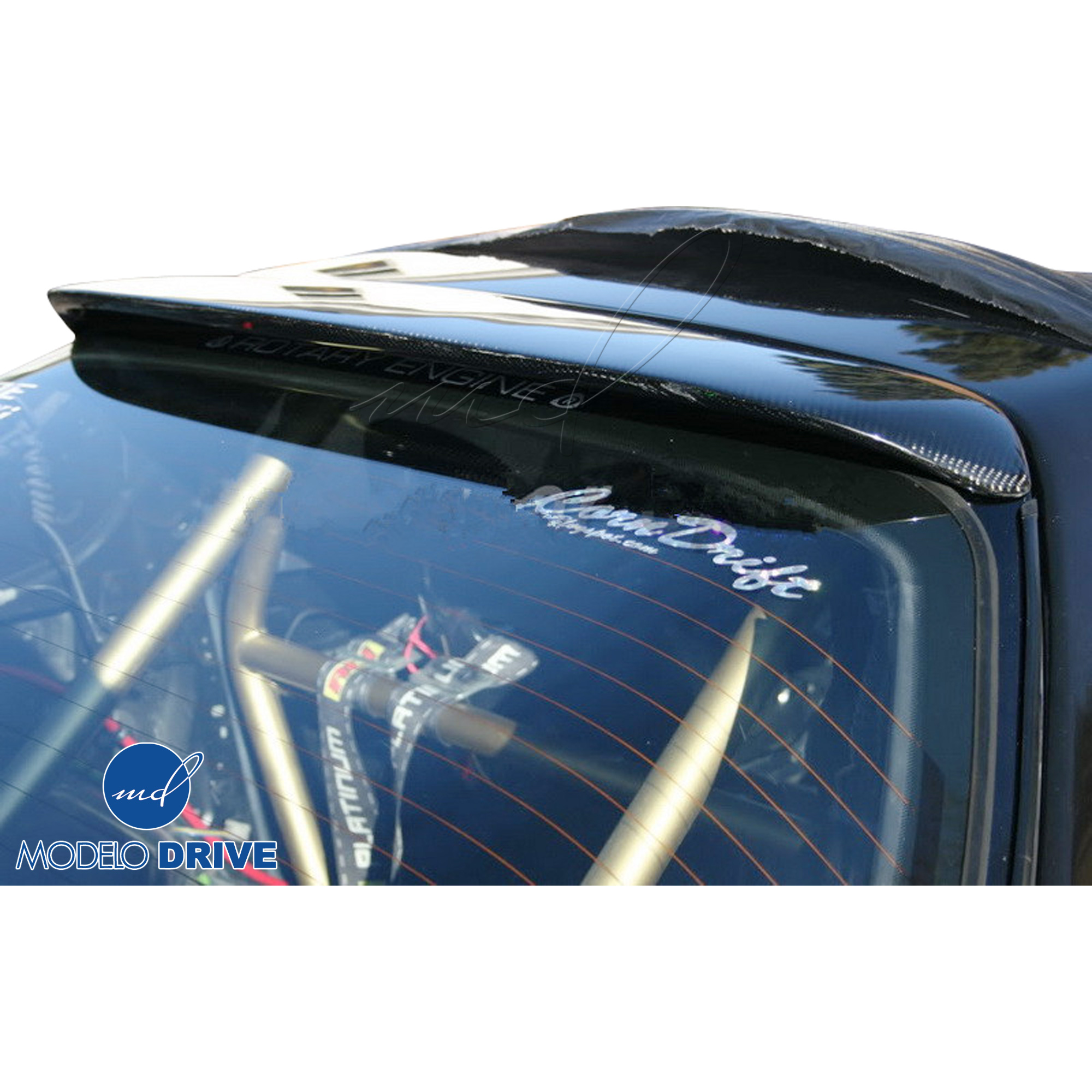 ModeloDrive Carbon Fiber FORE Roof Spoiler Wing > Mazda RX-7 (FC3S) 1986-1992 - Image 14