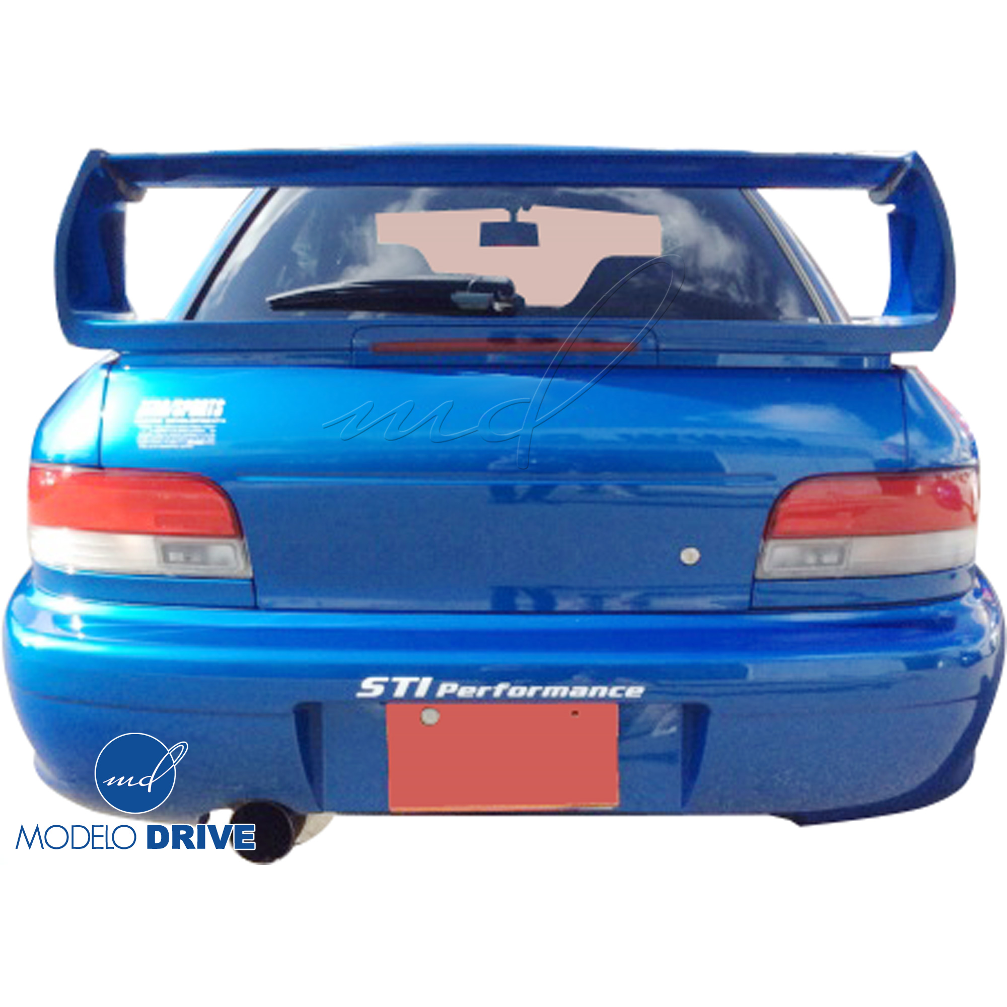 ModeloDrive FRP LS WRC 22B Rear Bumper > Subaru Impreza (GC8) 1993-2001 > 2/4dr - Image 3