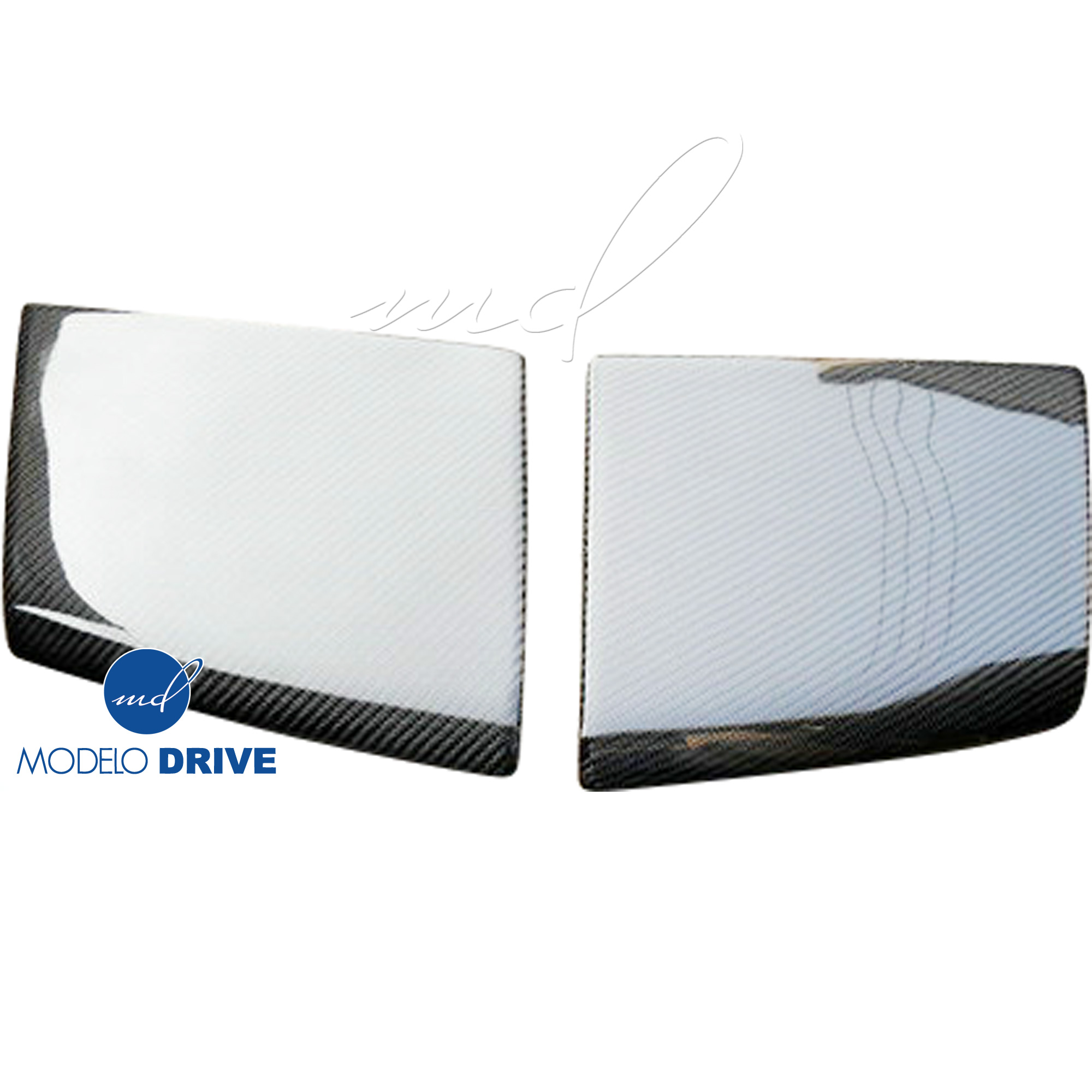 ModeloDrive Carbon Fiber OER Headlight Covers > Nissan 240SX 1989-1994 - Image 5