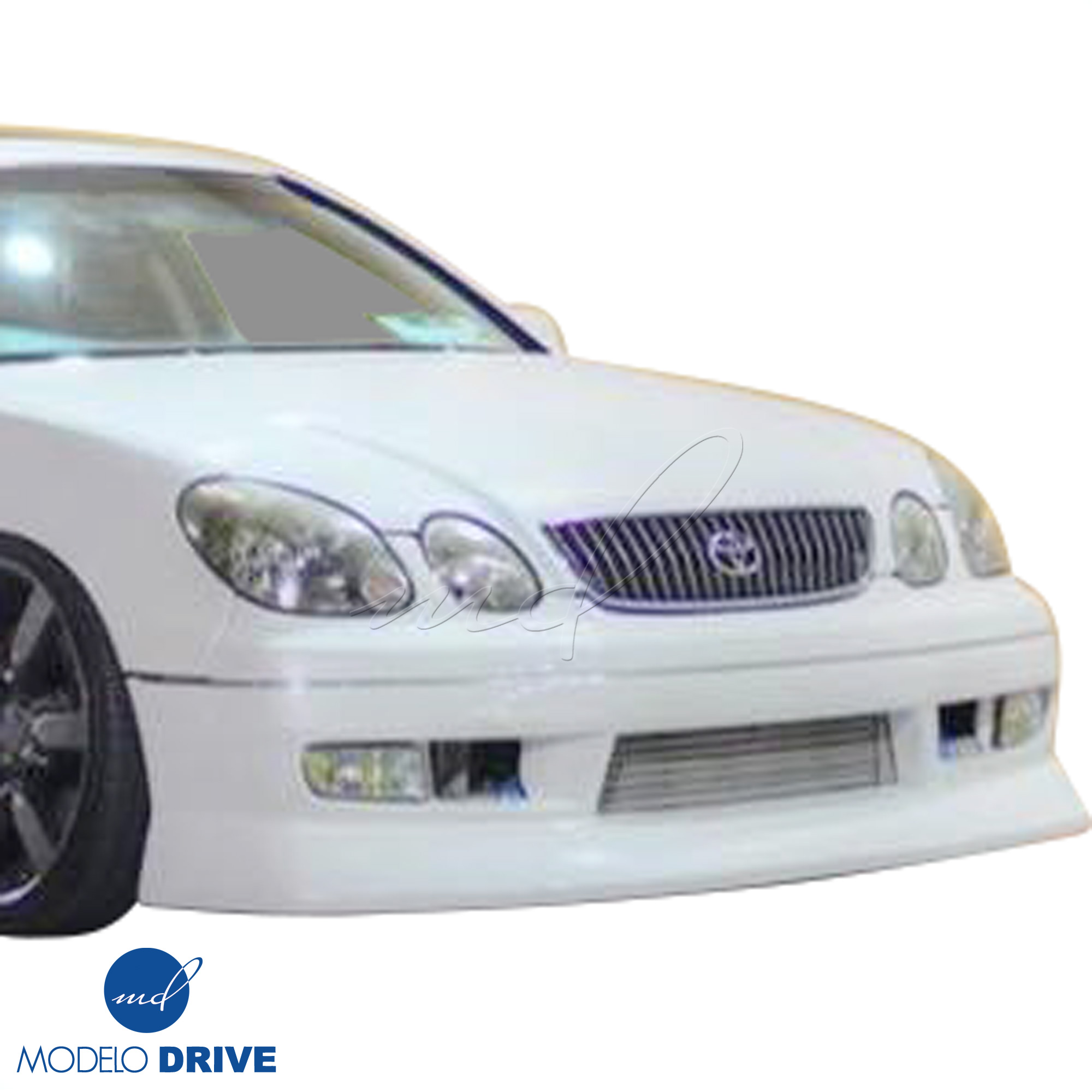 ModeloDrive FRP BSPO Front Bumper > Lexus GS300 1998-2005 - Image 16