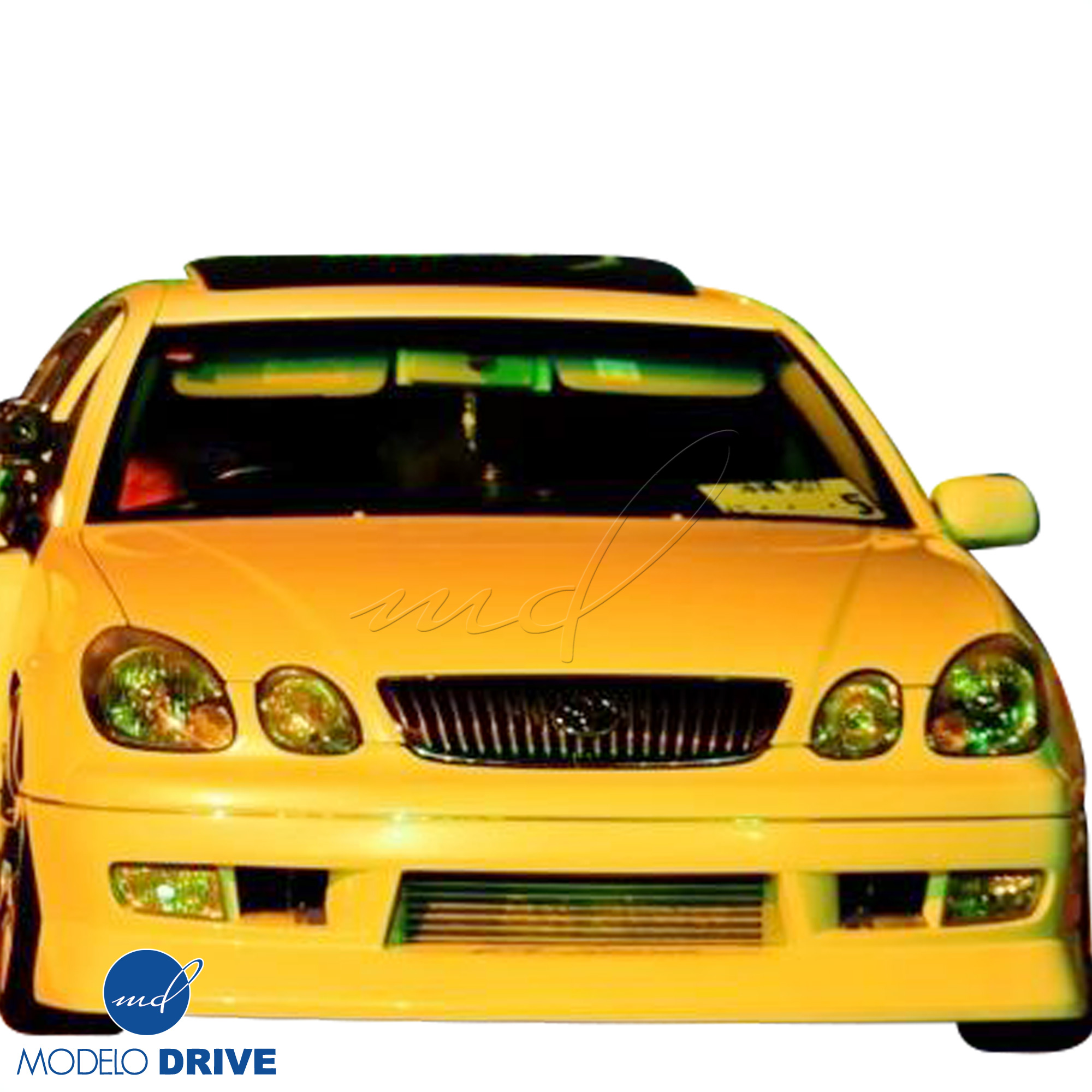 ModeloDrive FRP BSPO Front Bumper > Lexus GS300 1998-2005 - Image 11