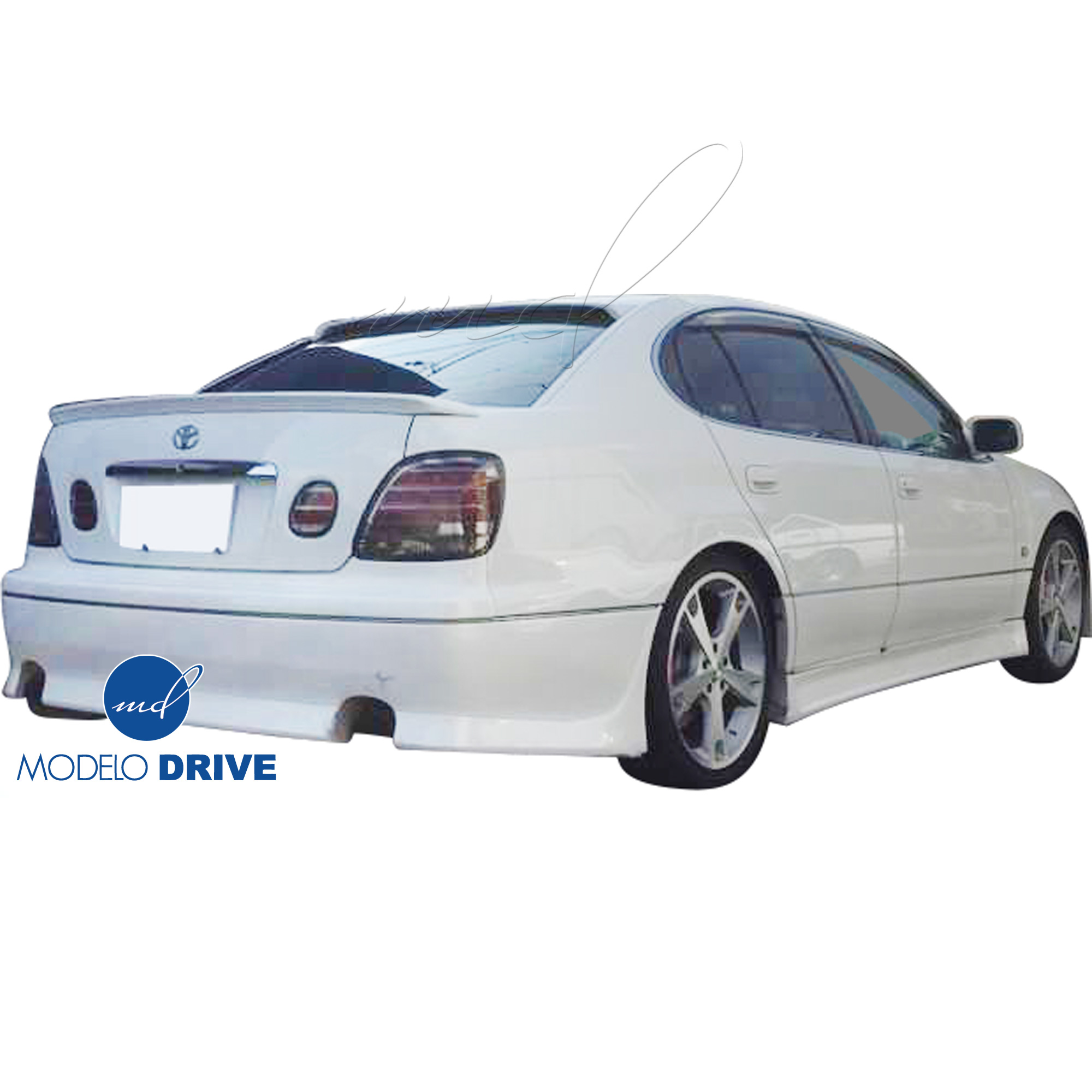 ModeloDrive FRP KAZA Rear Bumper > Lexus GS300 1998-2005 - Image 9