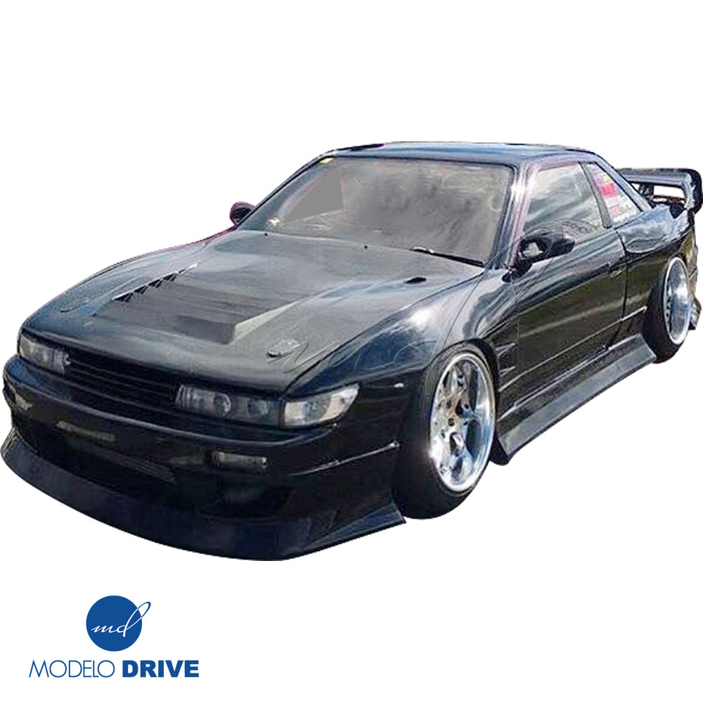ModeloDrive Carbon Fiber NISM N1 Hood > Nissan Silvia S13 1989-1994 - Image 6