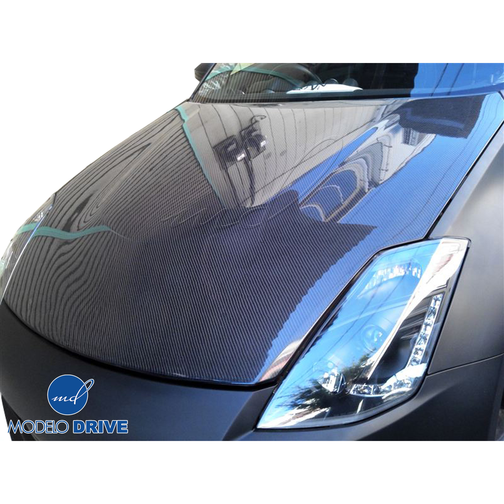 ModeloDrive Carbon Fiber OER HR Hood > Nissan 350Z Z33 2007-2008 - Image 3