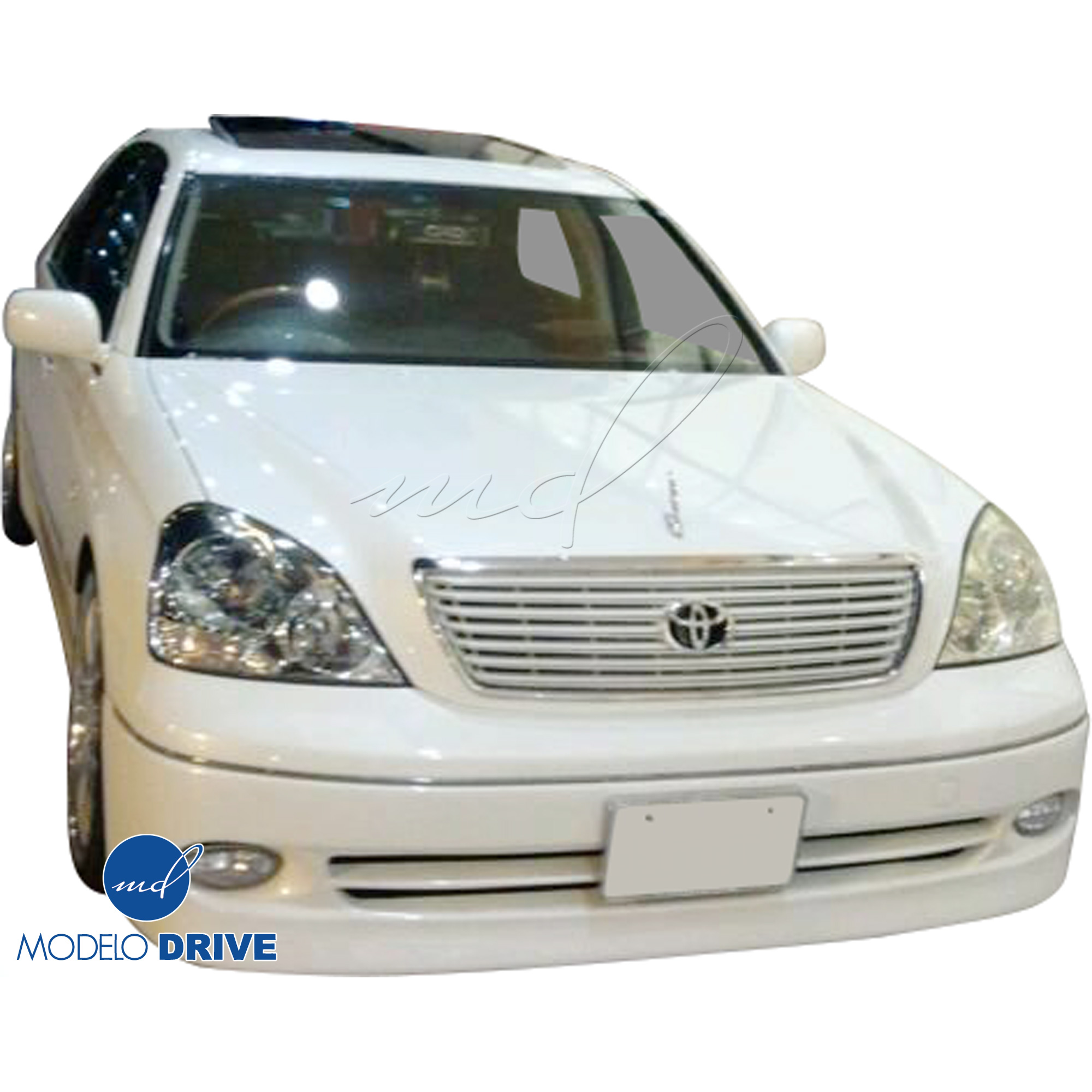 ModeloDrive FRP VIP Front Bumper > Lexus LS430 UCF30 2001-2003 - Image 5