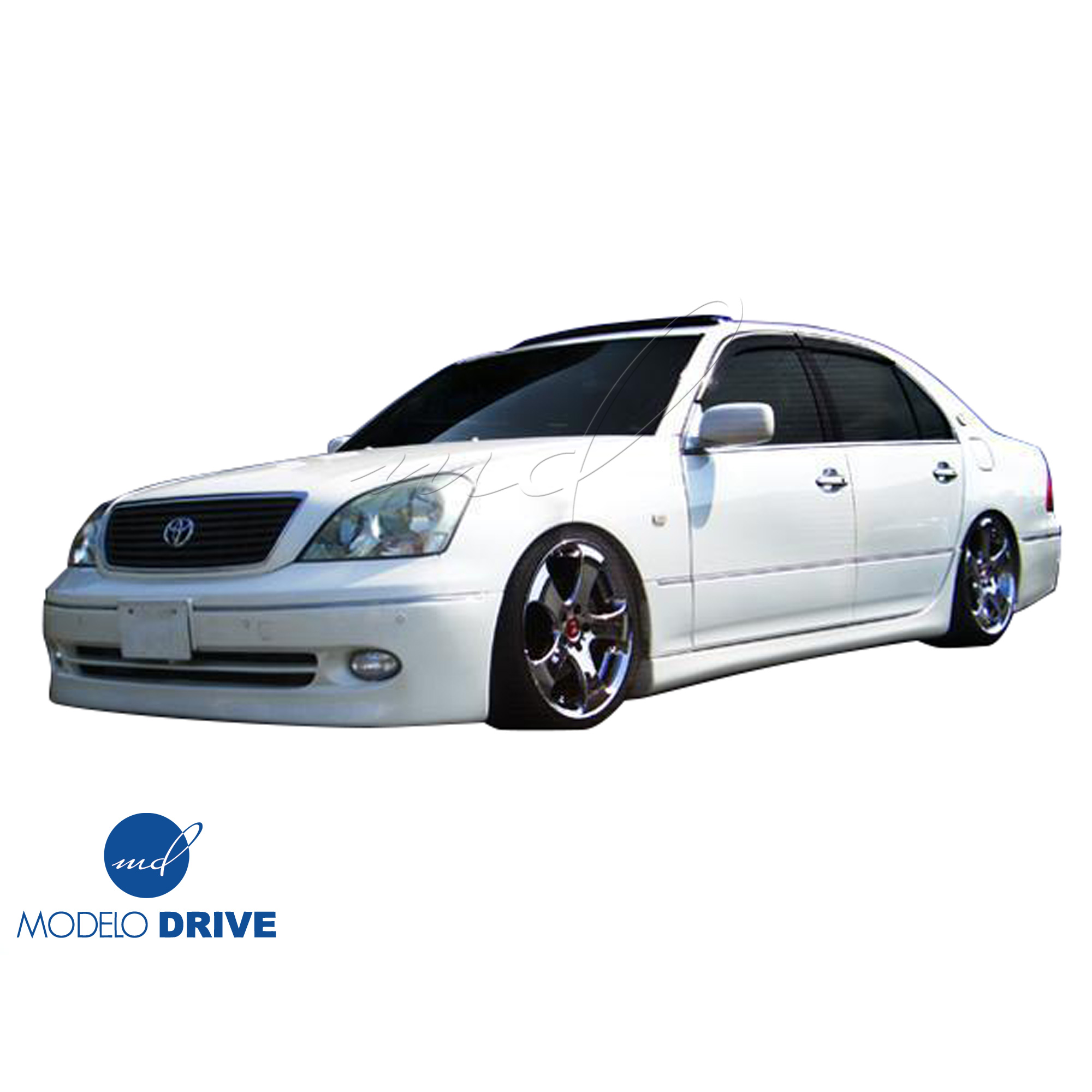 ModeloDrive FRP VIP Front Bumper > Lexus LS Series LS430 UCF30 2001-2003 - Image 2
