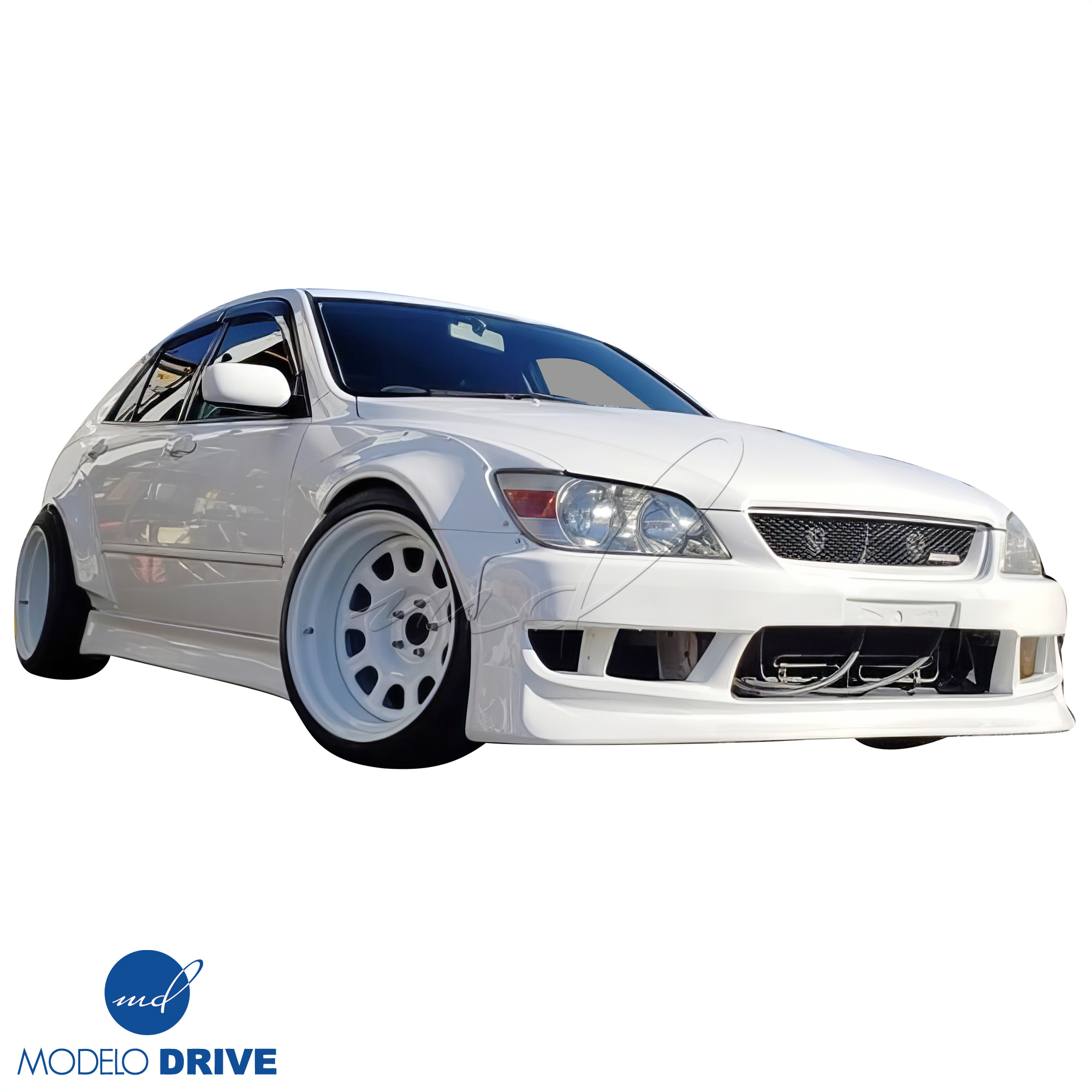 ModeloDrive FRP MSV Wide Body 40mm Fender Flares (front) 4pc > Lexus IS Series IS300 2000-2005> 4dr - Image 2