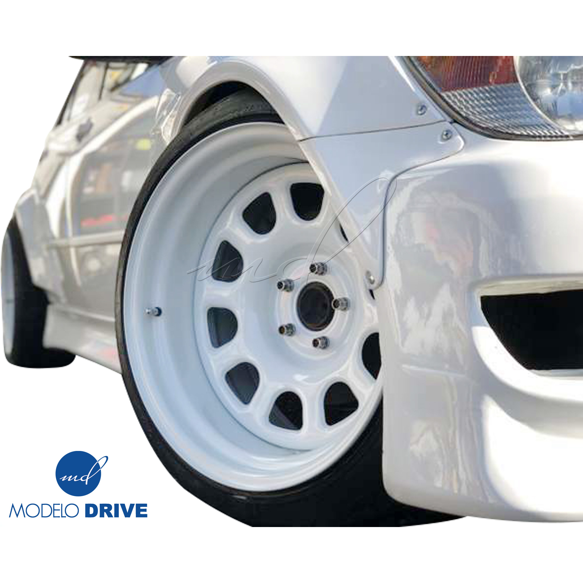 ModeloDrive FRP MSV Wide Body 40mm Fender Flares (front) 4pc > Lexus IS Series IS300 2000-2005> 4dr - Image 9