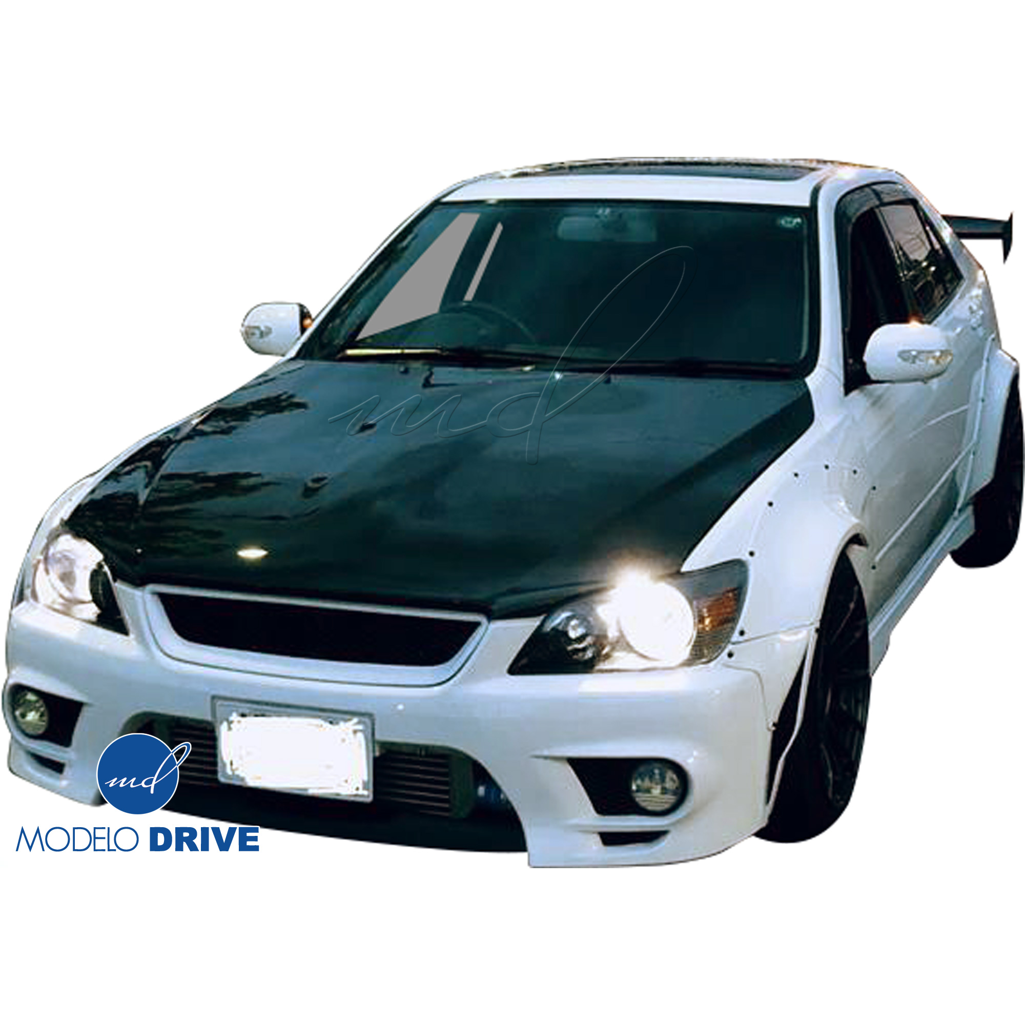ModeloDrive FRP MSV Wide Body 40mm Fender Flares (front) 4pc > Lexus IS Series IS300 2000-2005> 4dr - Image 13