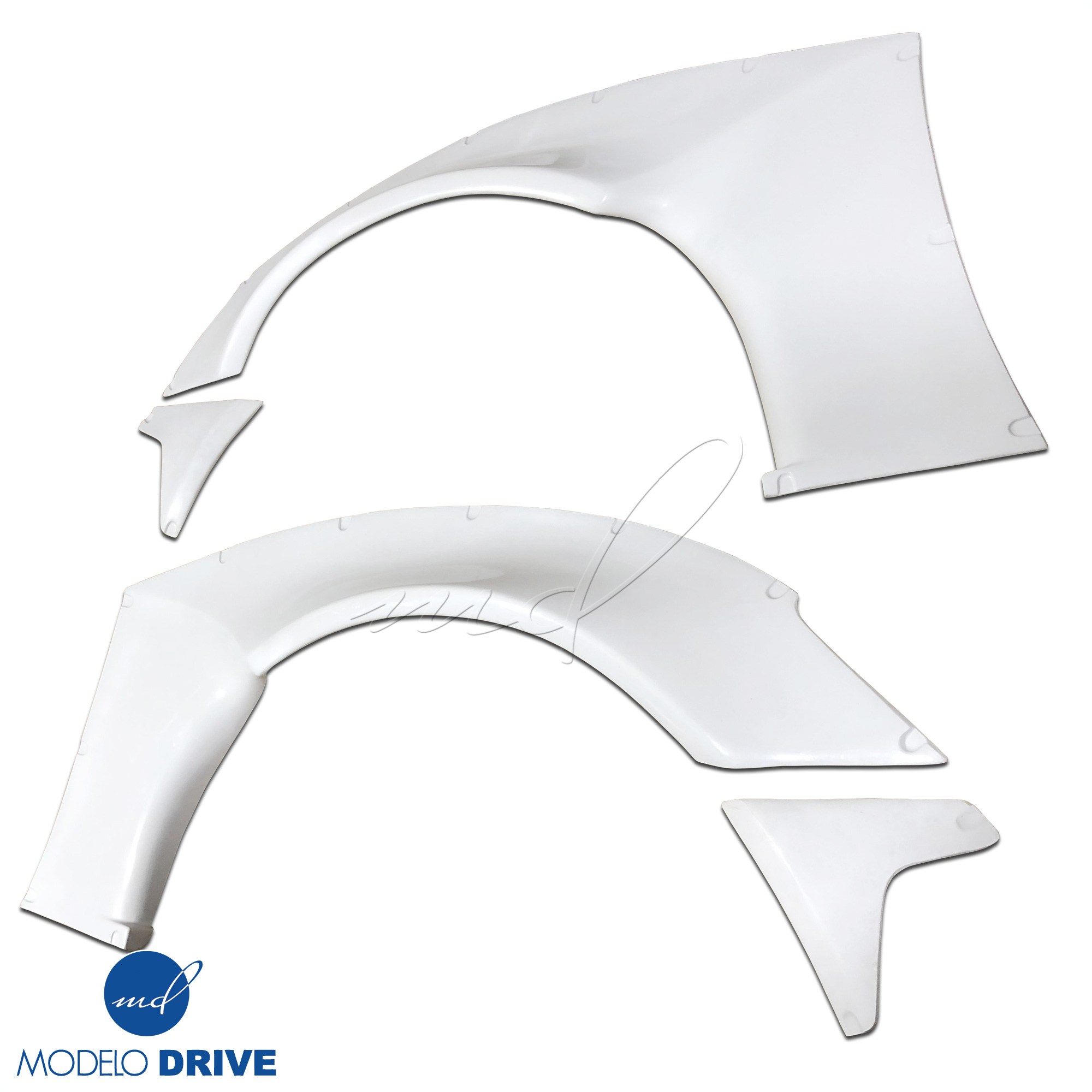 ModeloDrive FRP MSV Wide Body 40mm Fender Flares (front) 4pc > Lexus IS Series IS300 2000-2005> 4dr - Image 15