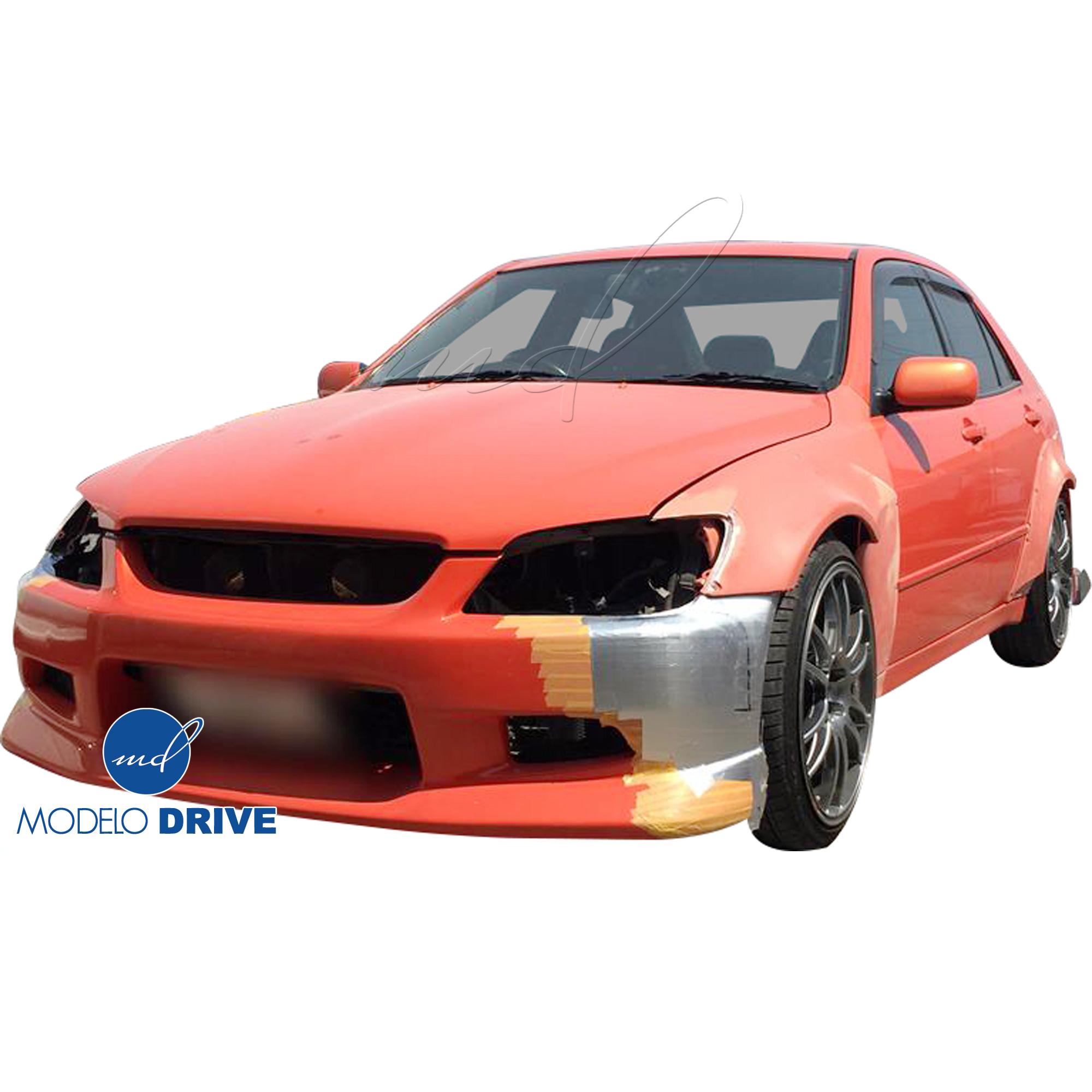 ModeloDrive FRP MSV Wide Body 40mm Fender Flares (front) 4pc > Lexus IS Series IS300 2000-2005> 4dr - Image 27