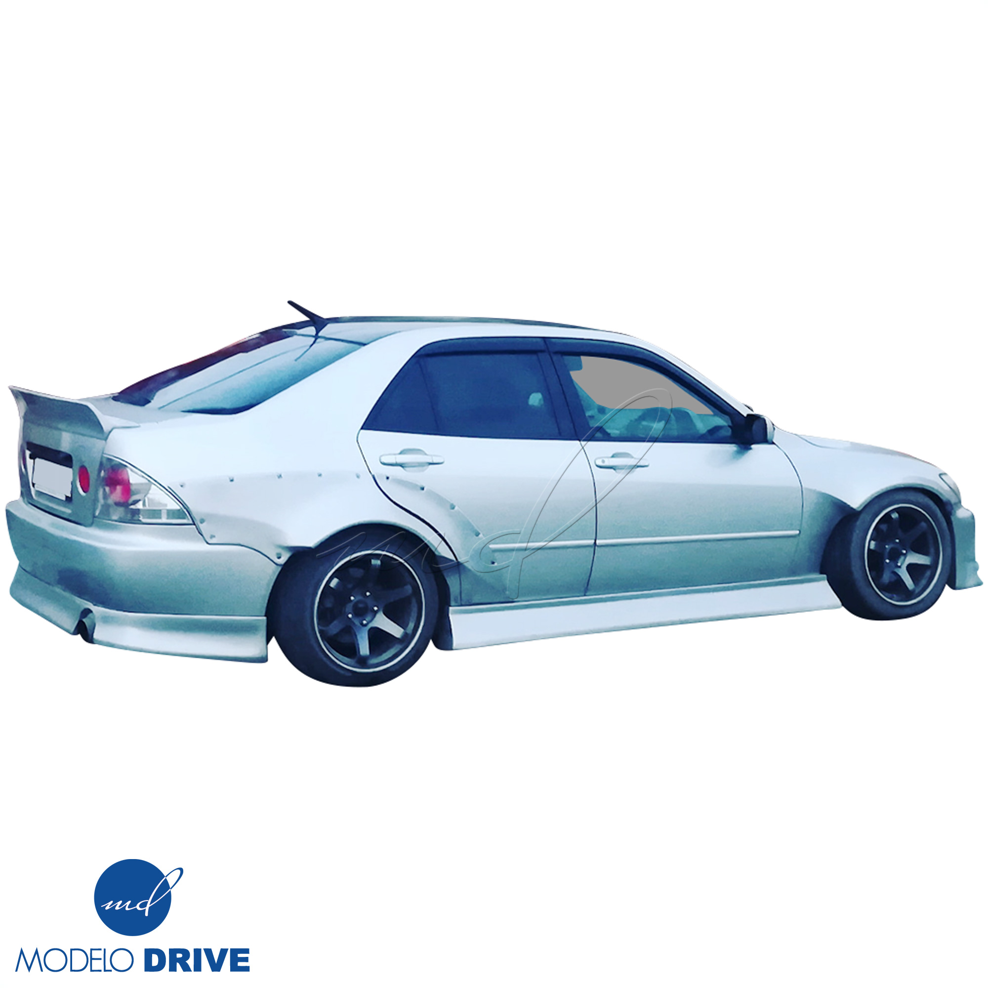 ModeloDrive FRP MSV Wide Body 65mm Fender Flares (rear) 6pc > Lexus IS Series IS300 2000-2005> 4dr - Image 2