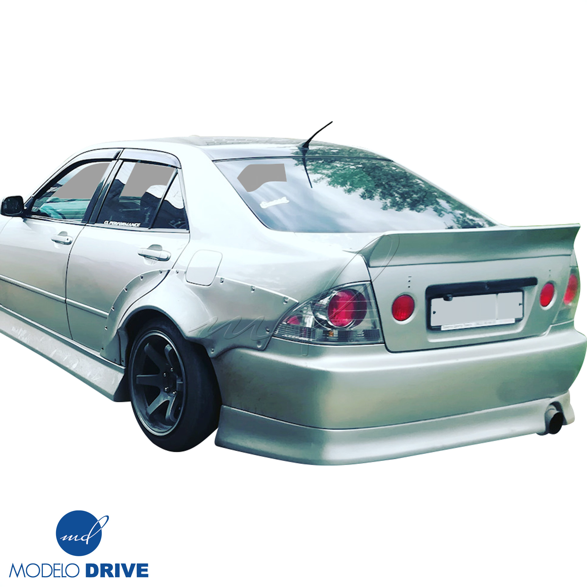 ModeloDrive FRP MSV Wide Body 65mm Fender Flares (rear) 6pc > Lexus IS Series IS300 2000-2005> 4dr - Image 3