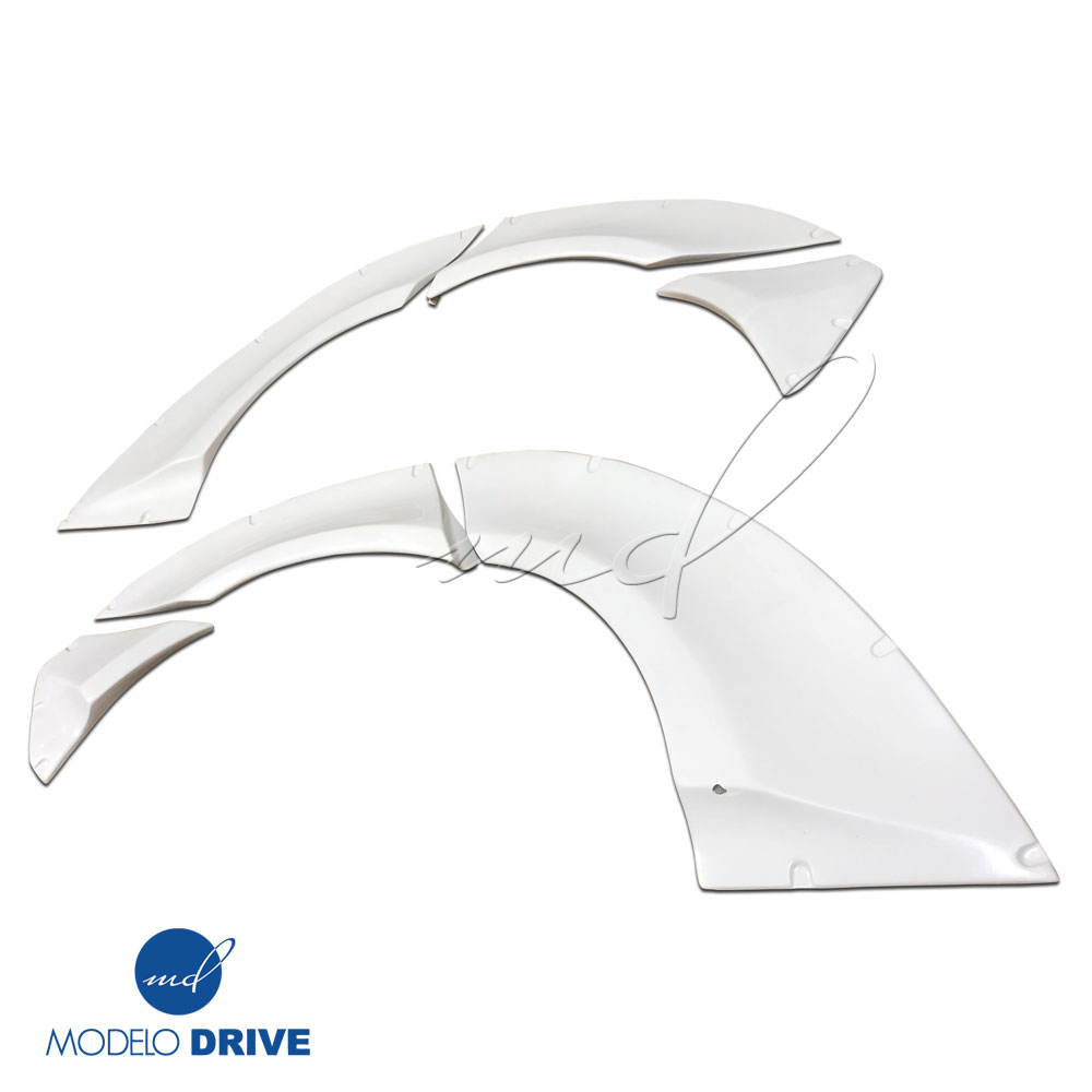 ModeloDrive FRP MSV Wide Body 65mm Fender Flares (rear) 6pc > Lexus IS Series IS300 2000-2005> 4dr - Image 19